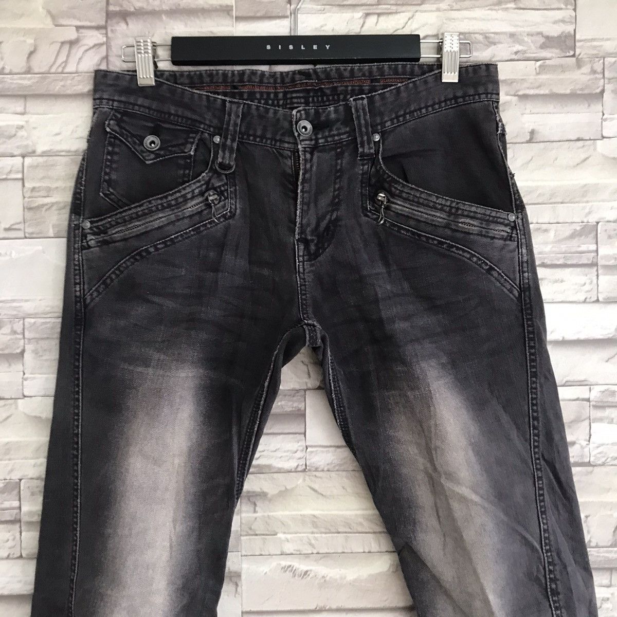 Nicole Club Nicole Club For Men Denim Flare Jeans Size US 33 - 3 Thumbnail