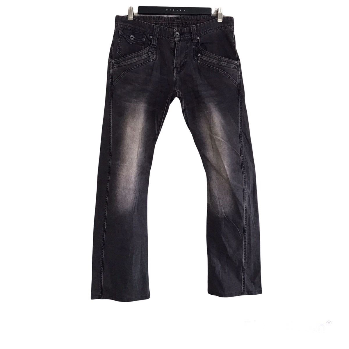 Nicole Club Nicole Club For Men Denim Flare Jeans Size US 33 - 2 Thumbnail