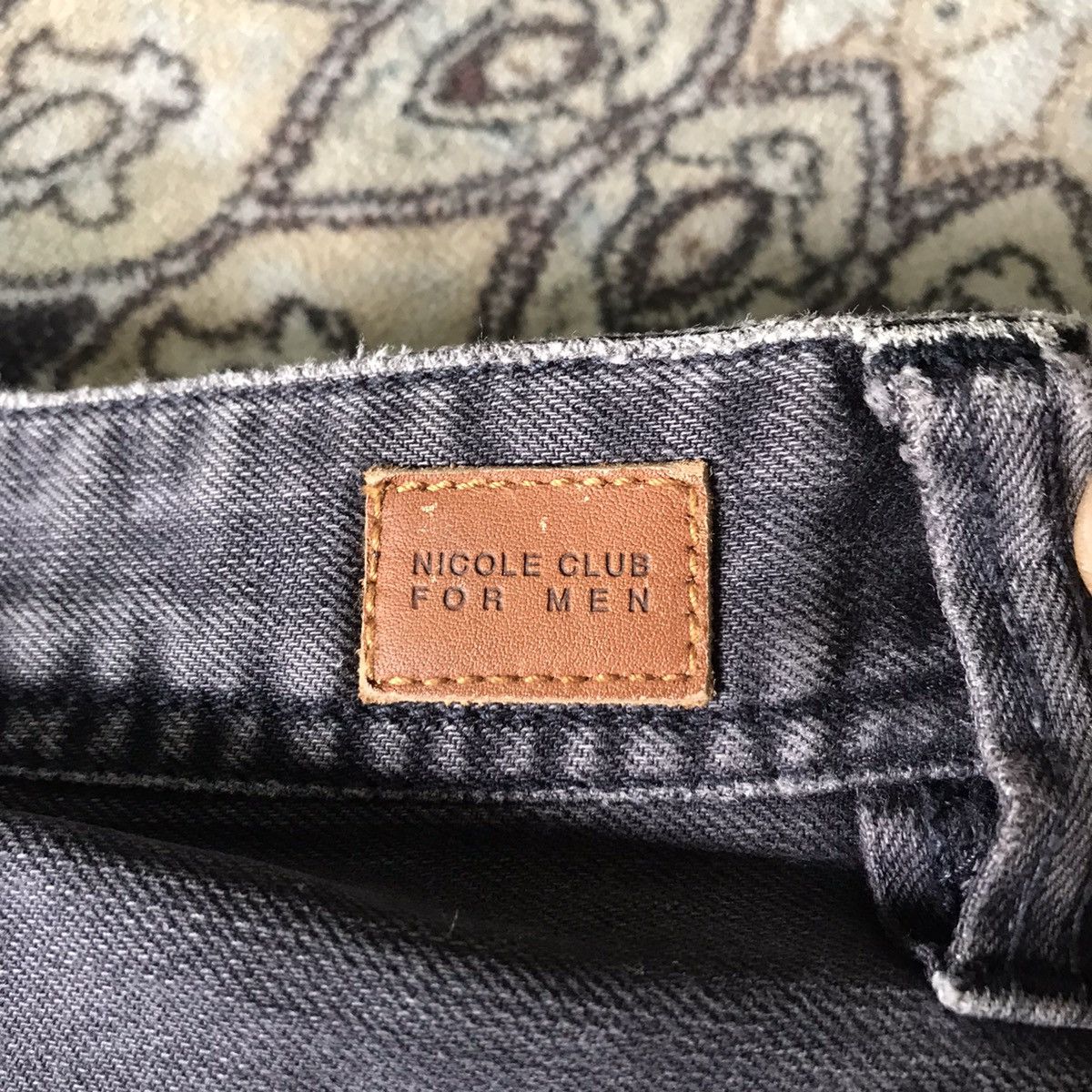 Nicole Club Nicole Club For Men Denim Flare Jeans Size US 33 - 12 Thumbnail