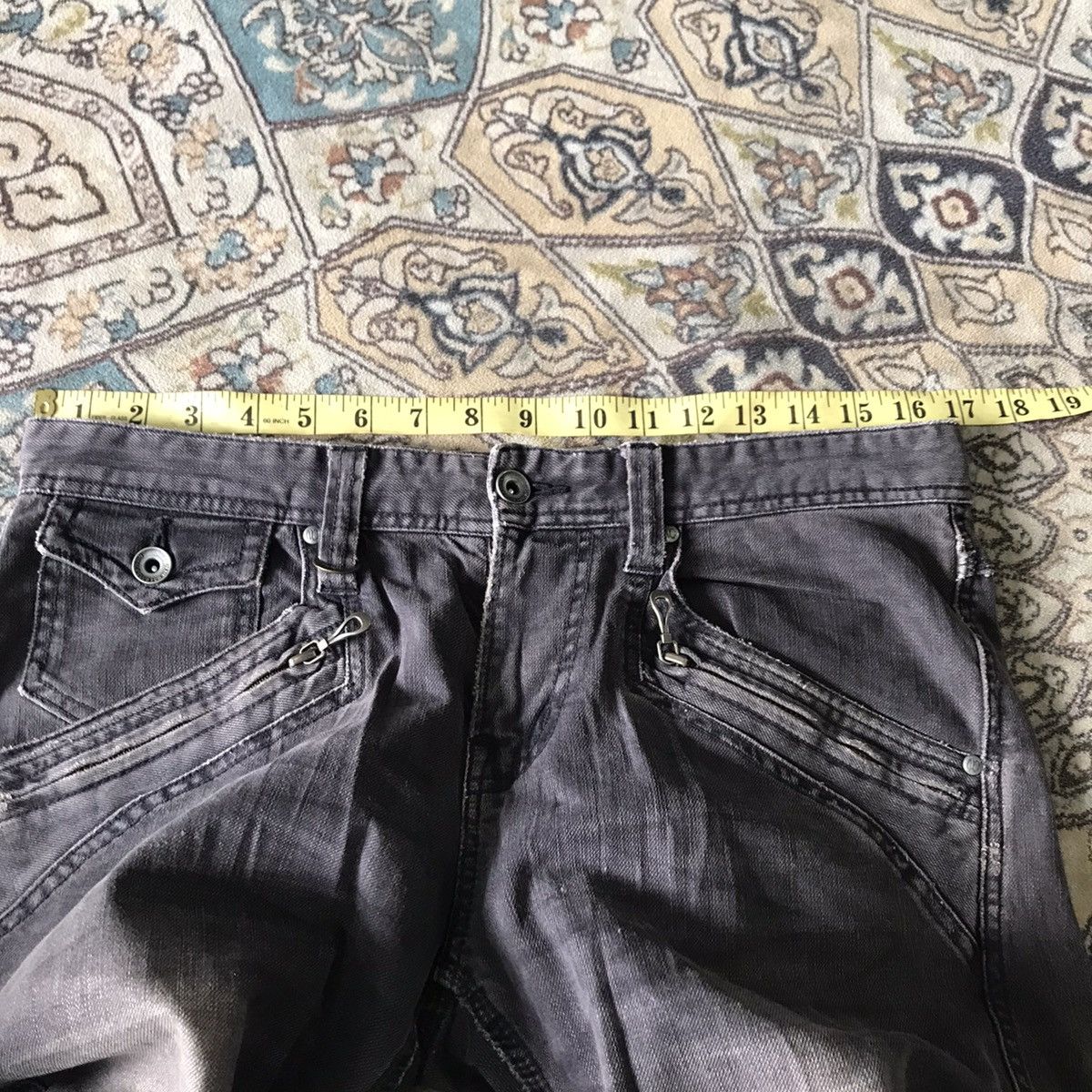 Nicole Club Nicole Club For Men Denim Flare Jeans Size US 33 - 15 Thumbnail