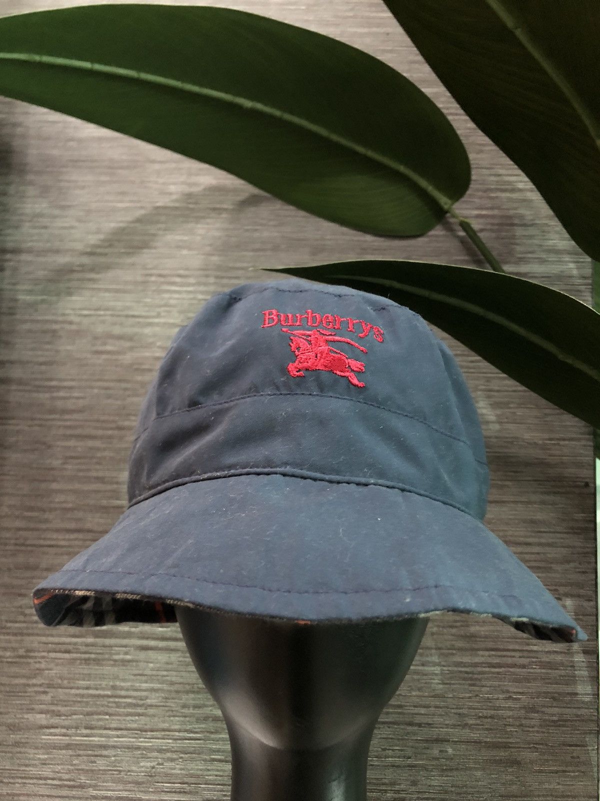 image of Burberrys Bucket Hats in Blue, Men's