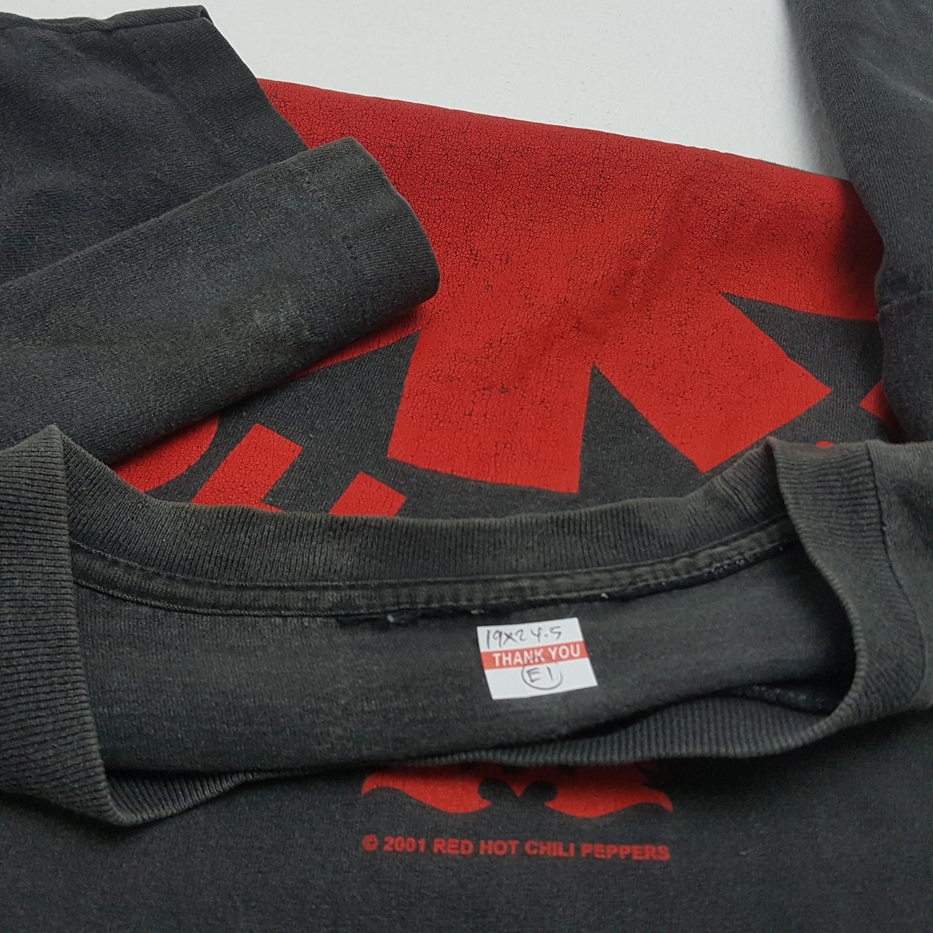 Band Tees × Vintage Vintage 90's RED HOT CHILI PEPPERS American Rock Band cp2 Size US M / EU 48-50 / 2 - 6 Thumbnail