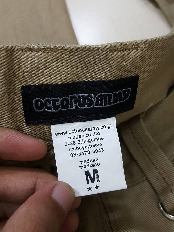 Japanese Brand × Octopus Octopus Army Japan Brand Checked Plaid Patched Pants Size US 32 / EU 48 - 9 Thumbnail