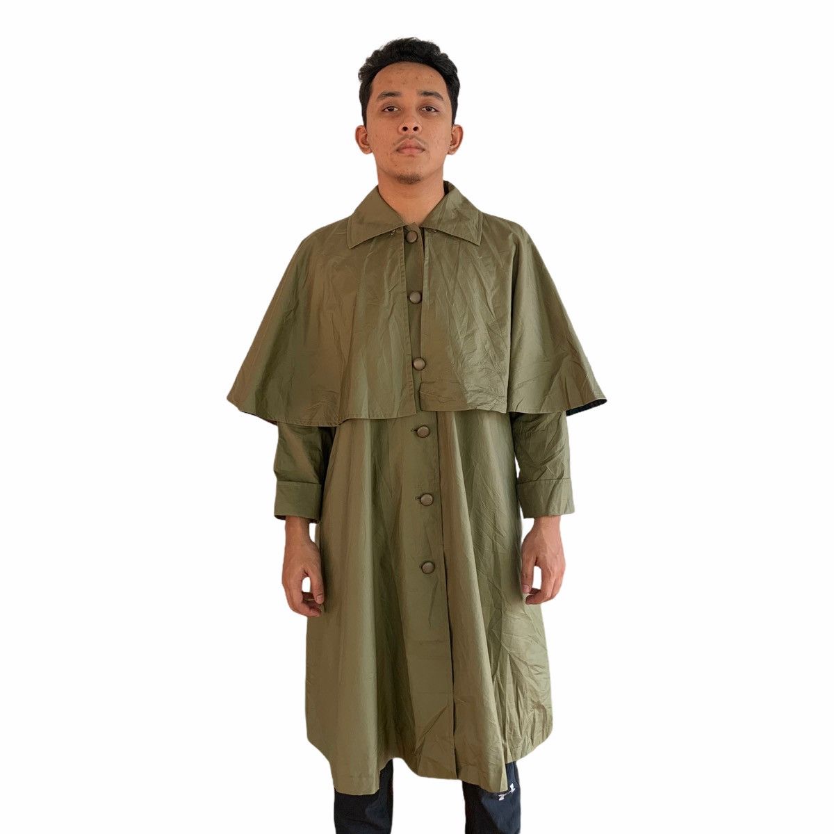 Yves Saint Laurent Yves Saint Laurent Overcoat Long Jacket Size US M / EU 48-50 / 2 - 1 Thumbnail