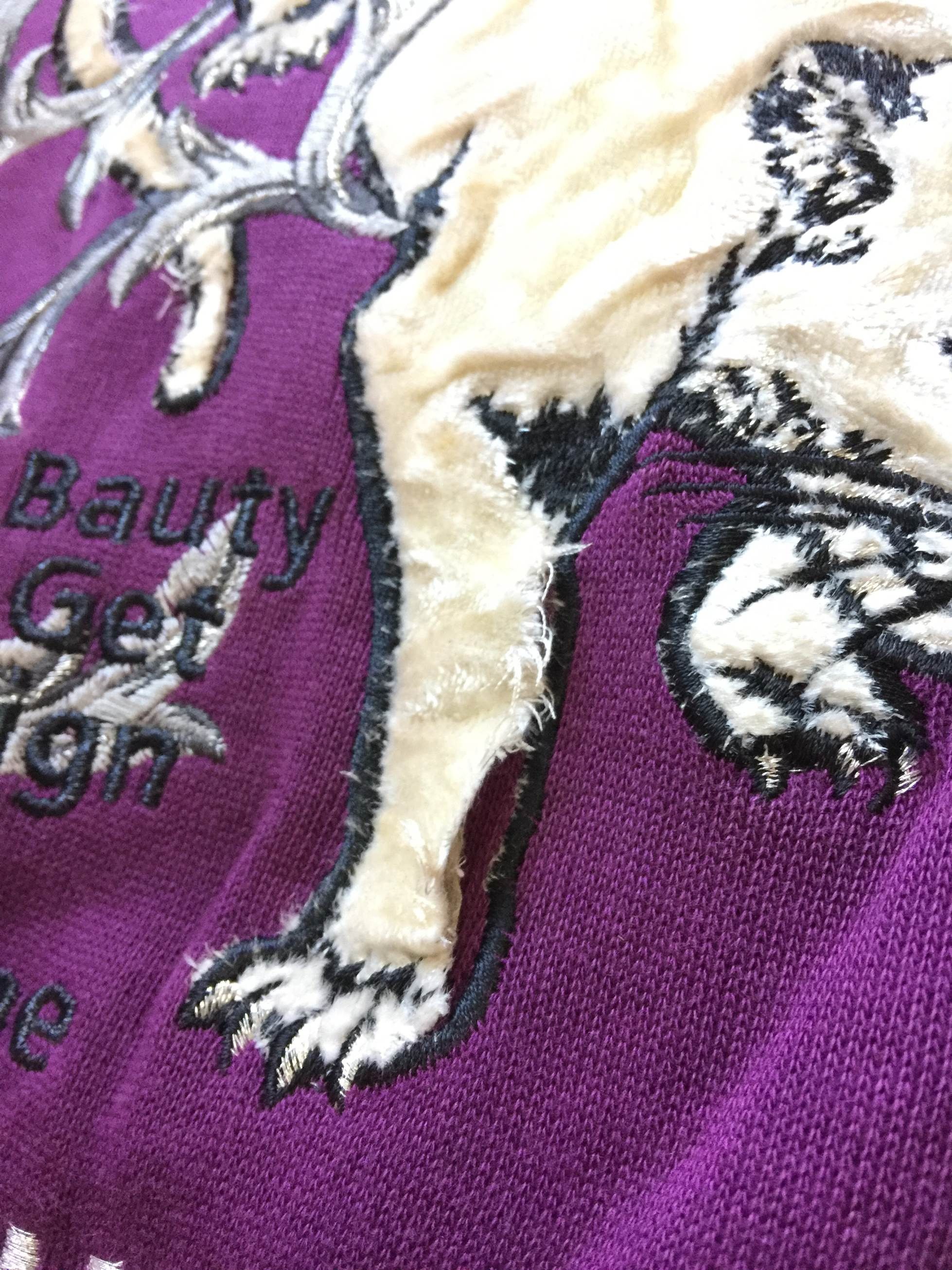 Kansai Yamamoto AW98 Kansai man embroidered leopard vintage sweatshirt Size US L / EU 52-54 / 3 - 8 Thumbnail