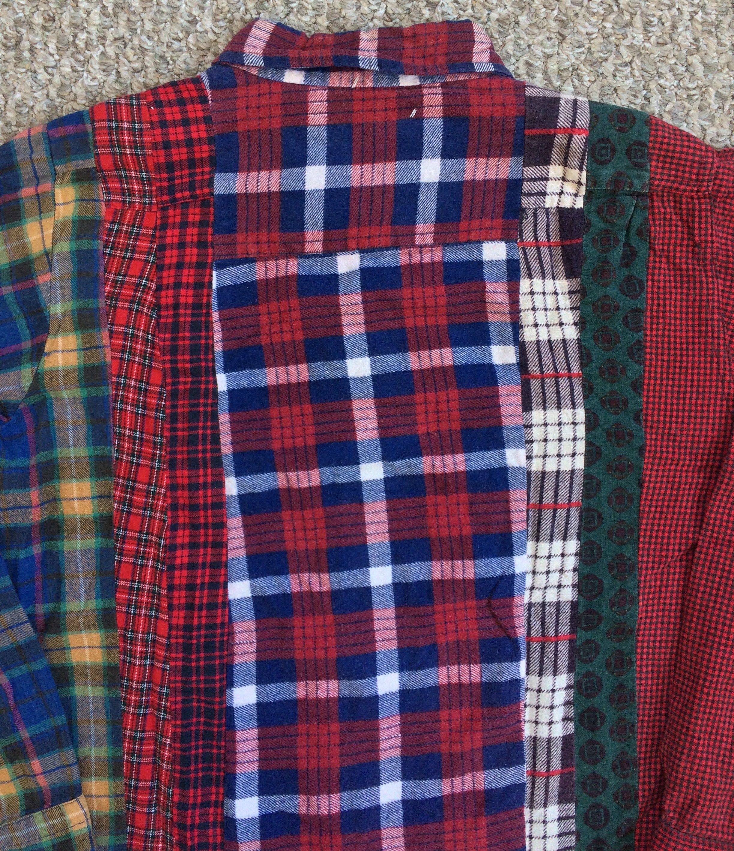 Needles Early 7 Cut Rebuild Flannel! Size US S / EU 44-46 / 1 - 5 Thumbnail