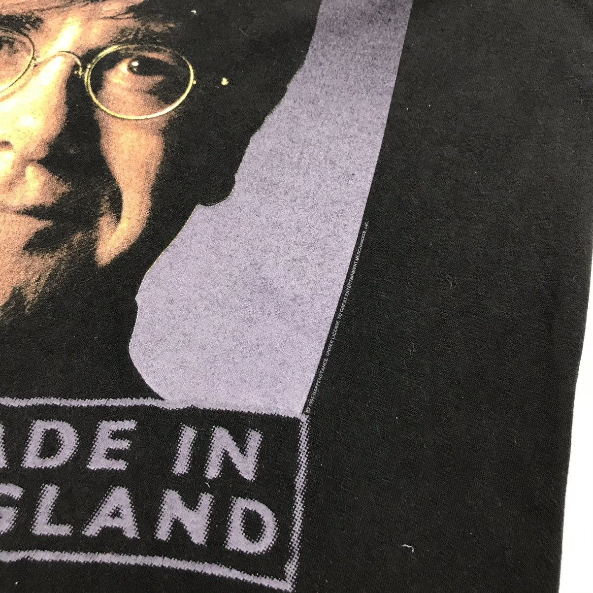 Band Tees × Vintage Vintage 90s ELTON JOHN made in england promo tour t-shirt Size US L / EU 52-54 / 3 - 4 Thumbnail