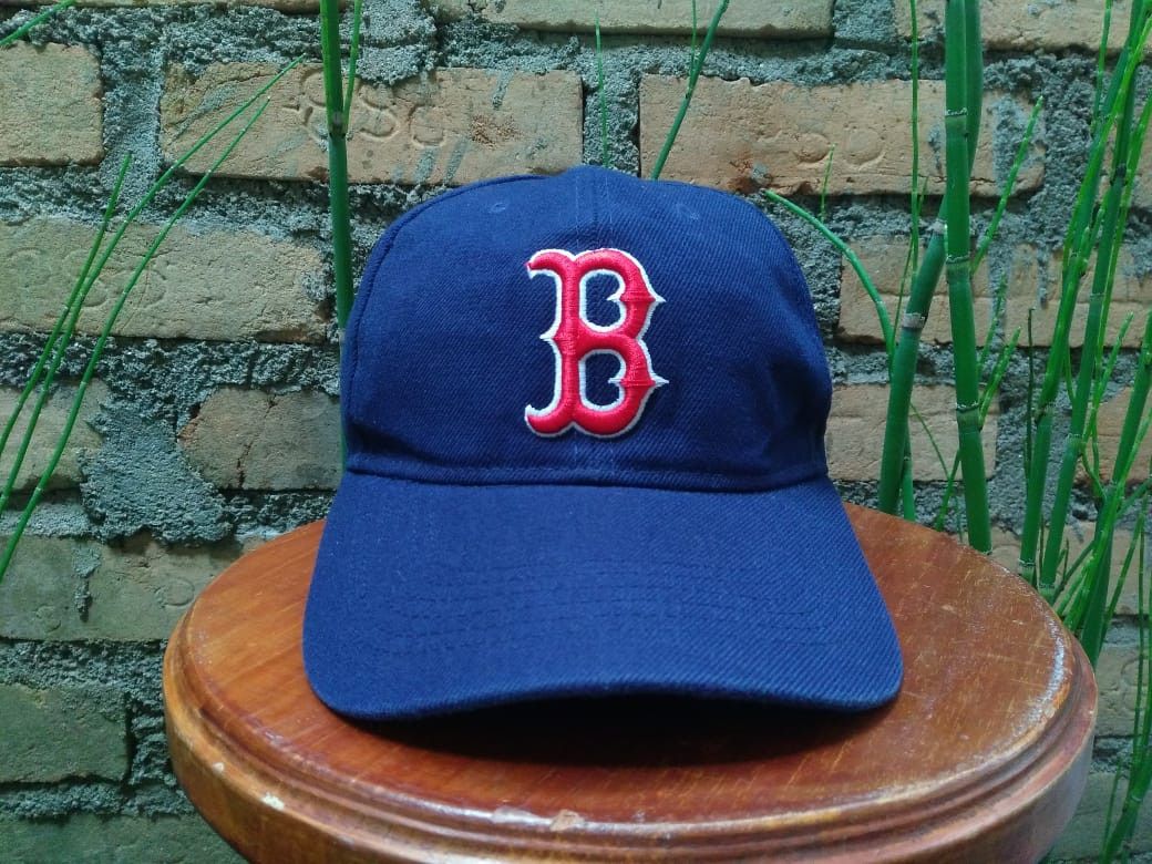 MLB × Vintage Vintage Boston.Red Sox Wool Hats Caps Size ONE SIZE - 1 Thumbnail