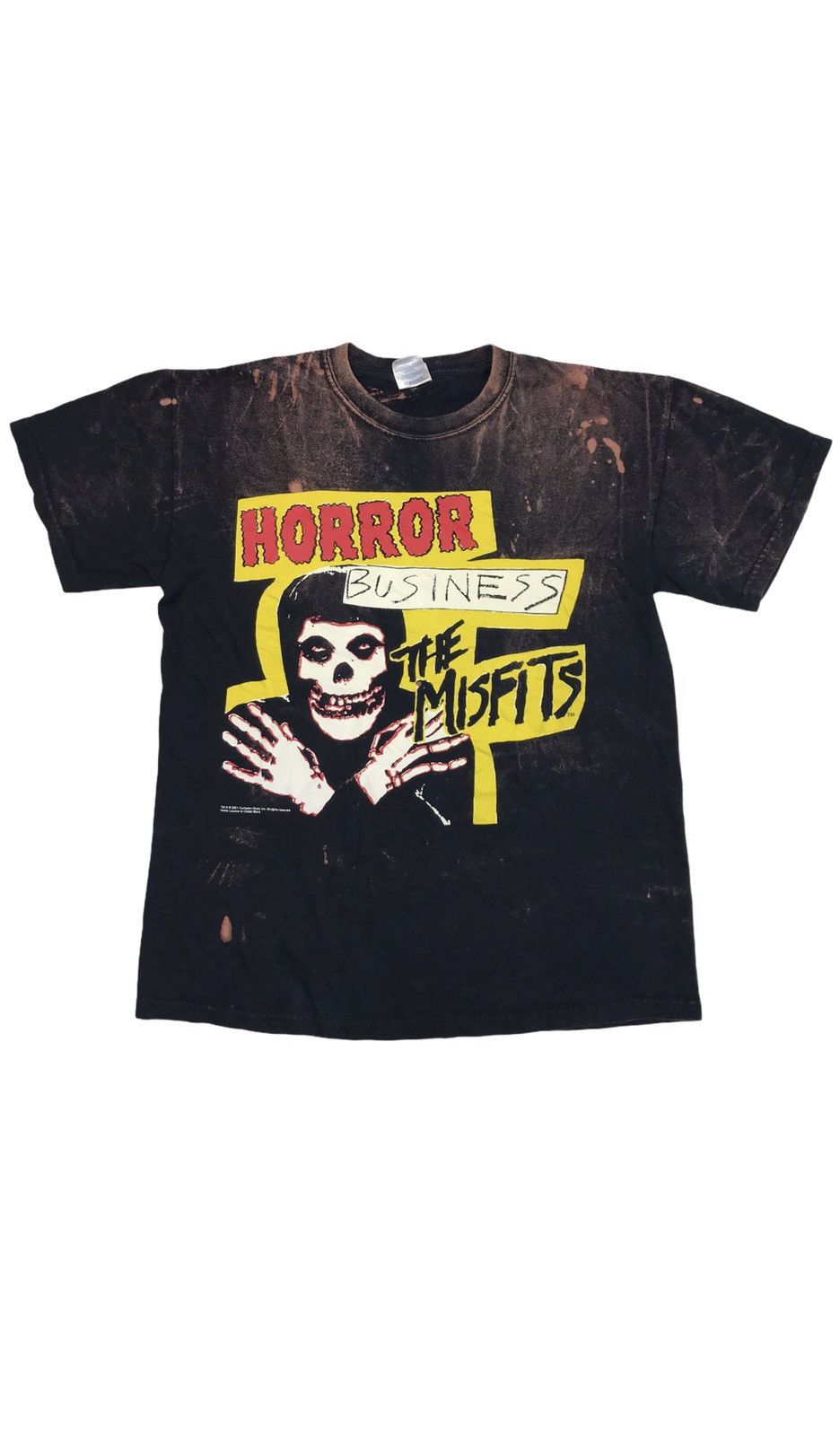 Band Tees × Vintage Vintage THE MISFITS HORROR BUSINESS Teenager from mars Size US M / EU 48-50 / 2 - 1 Thumbnail