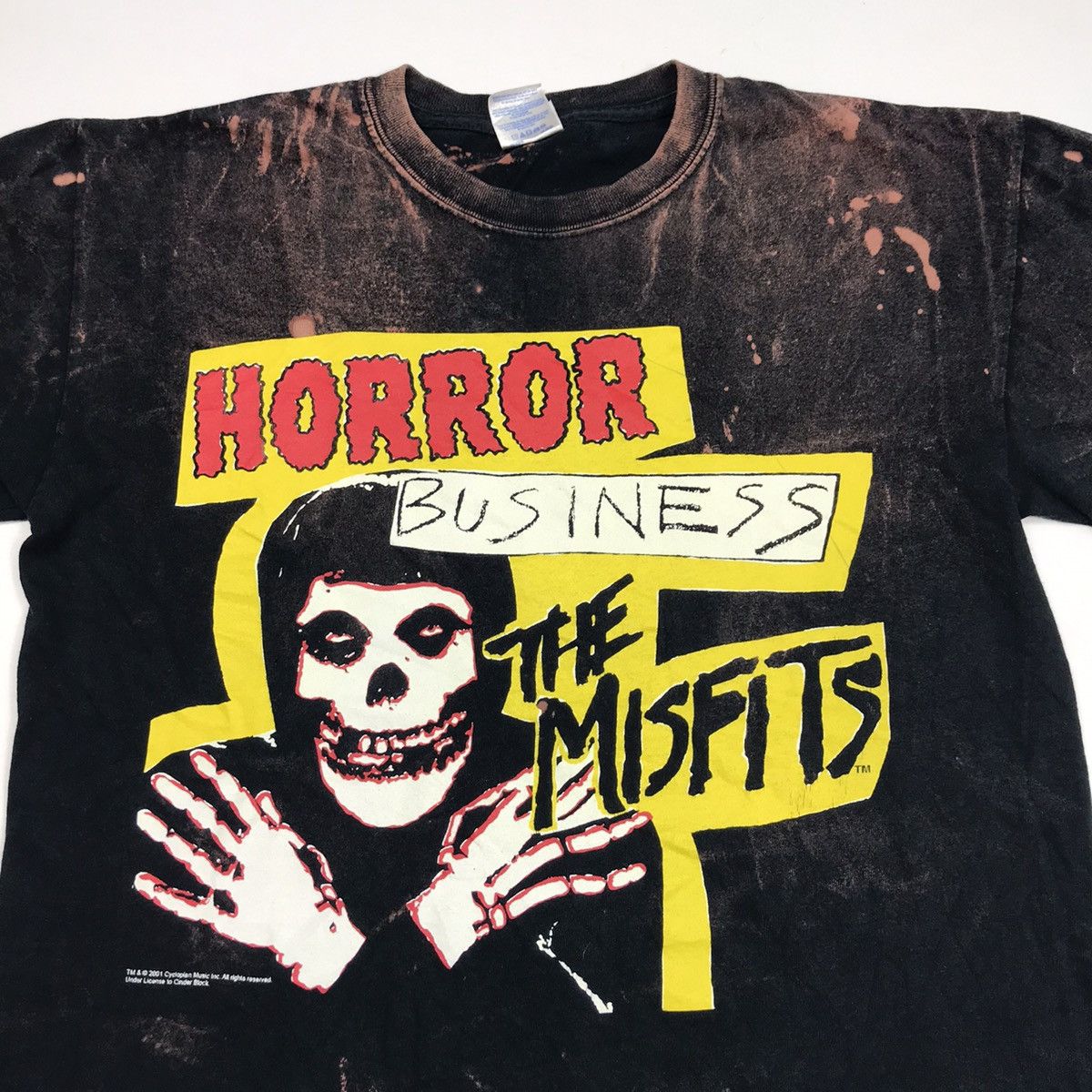 Band Tees × Vintage Vintage THE MISFITS HORROR BUSINESS Teenager from mars Size US M / EU 48-50 / 2 - 3 Thumbnail