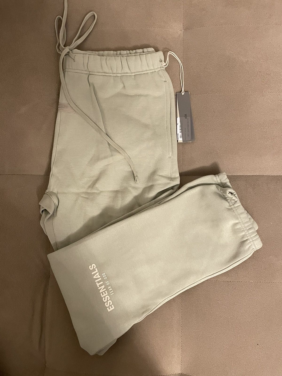 image of Fear Of God Essentials Sweatpants XL Xlarge in Seafoam, Men's (Size 36)