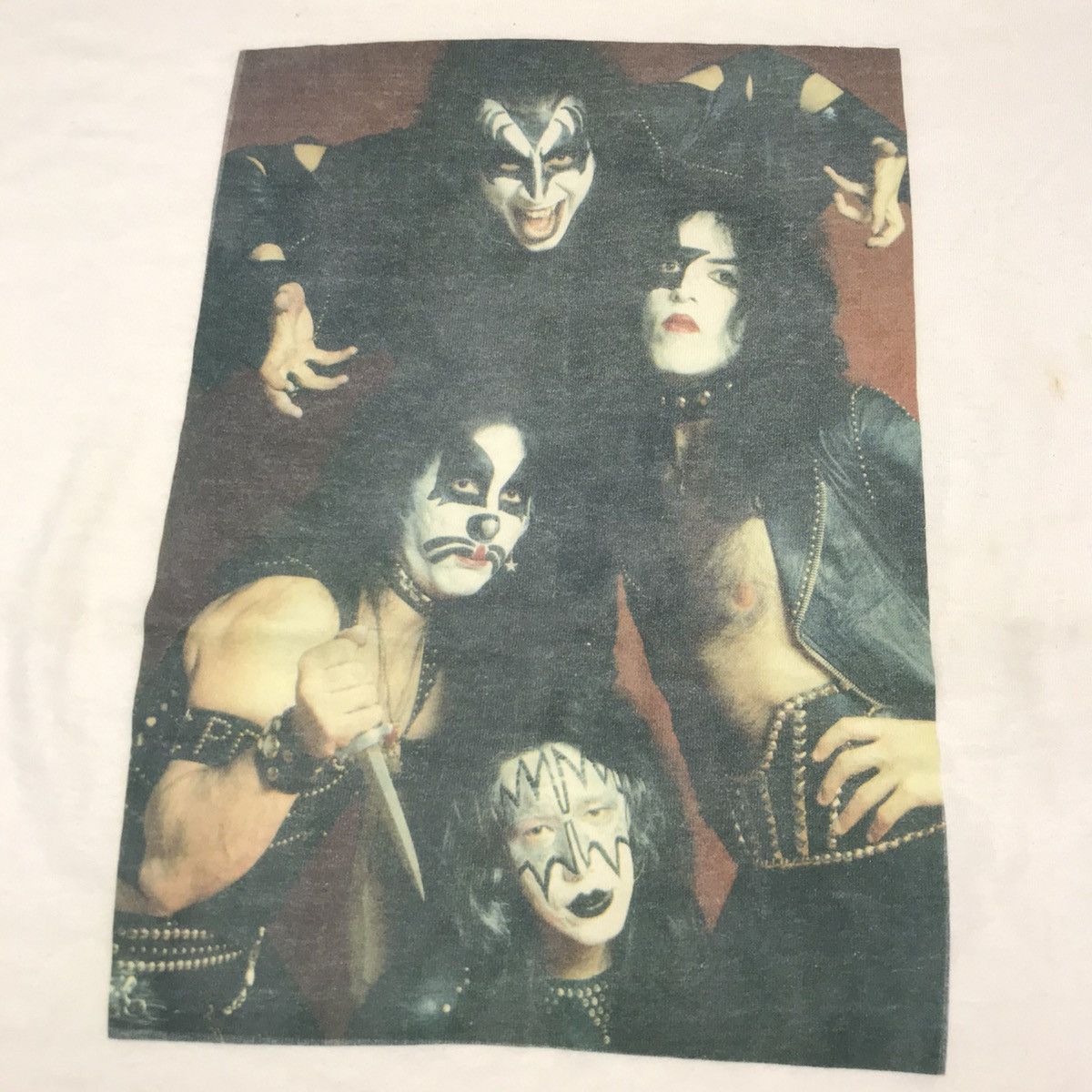Band Tees × KISS × Vintage Rare vintage KISS promo t-shirt Size US XL / EU 56 / 4 - 4 Thumbnail