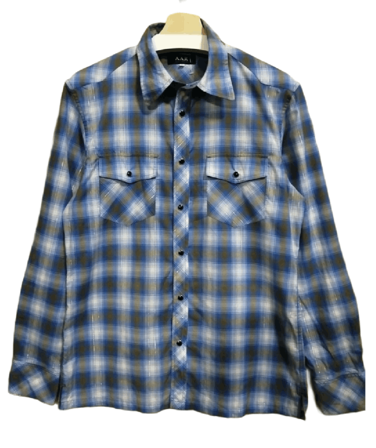 Yohji Yamamoto Vintage A.A.R YOHJI YAMAMOTO Checkered Shirt Size US M / EU 48-50 / 2 - 1 Thumbnail