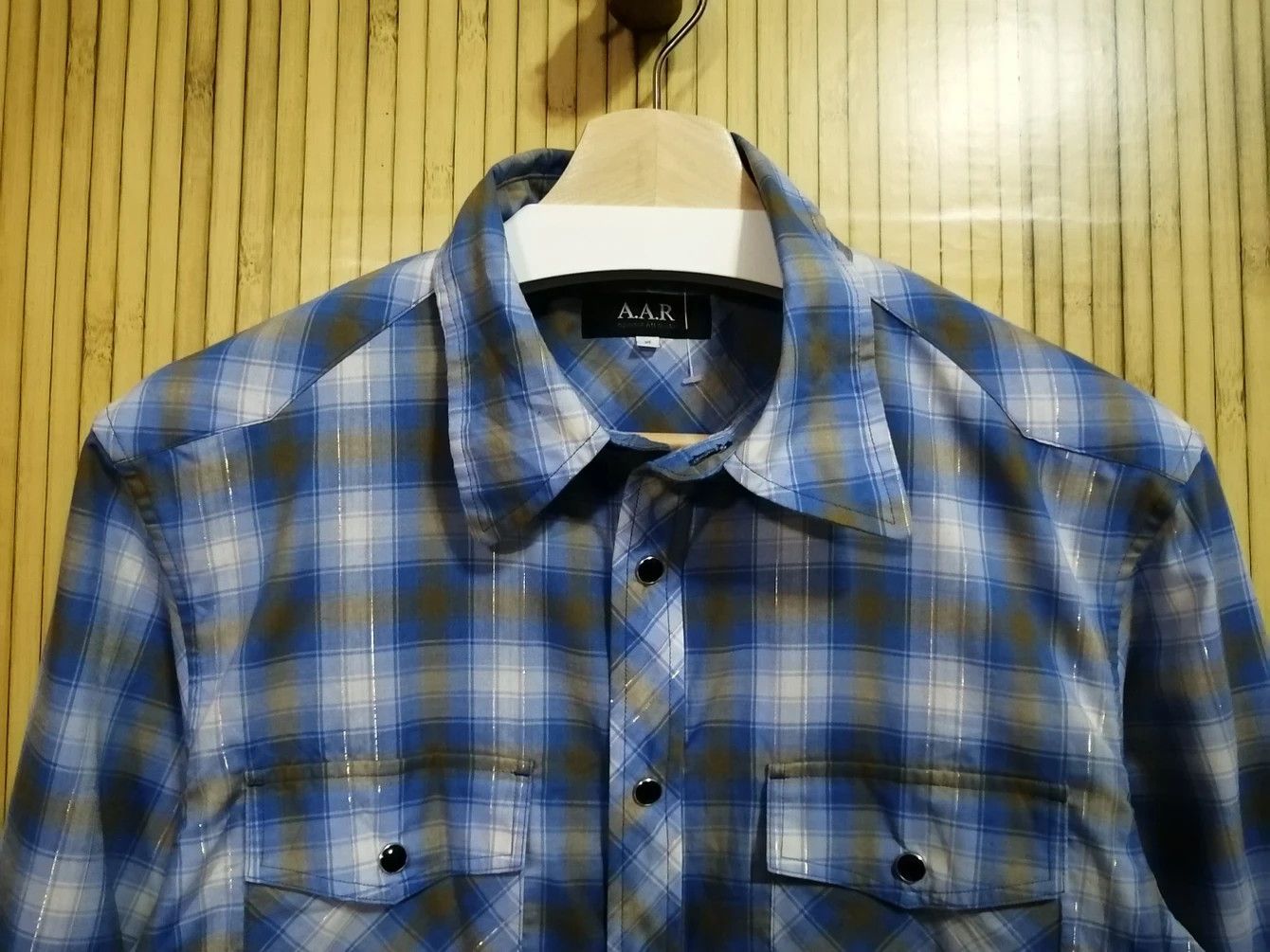Yohji Yamamoto Vintage A.A.R YOHJI YAMAMOTO Checkered Shirt Size US M / EU 48-50 / 2 - 5 Thumbnail