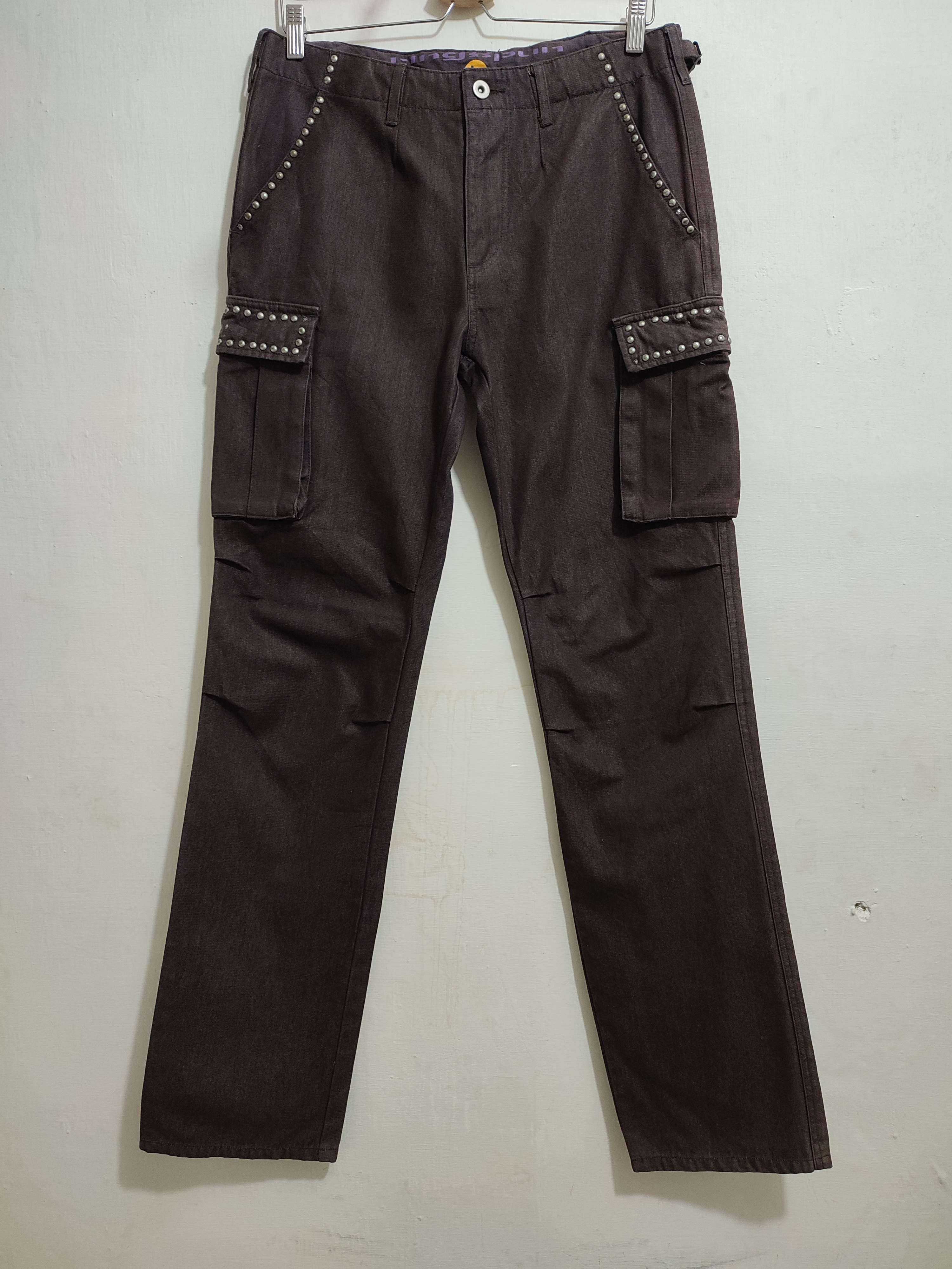🔥Ringspun Japanese Cargo Pants Studded Design