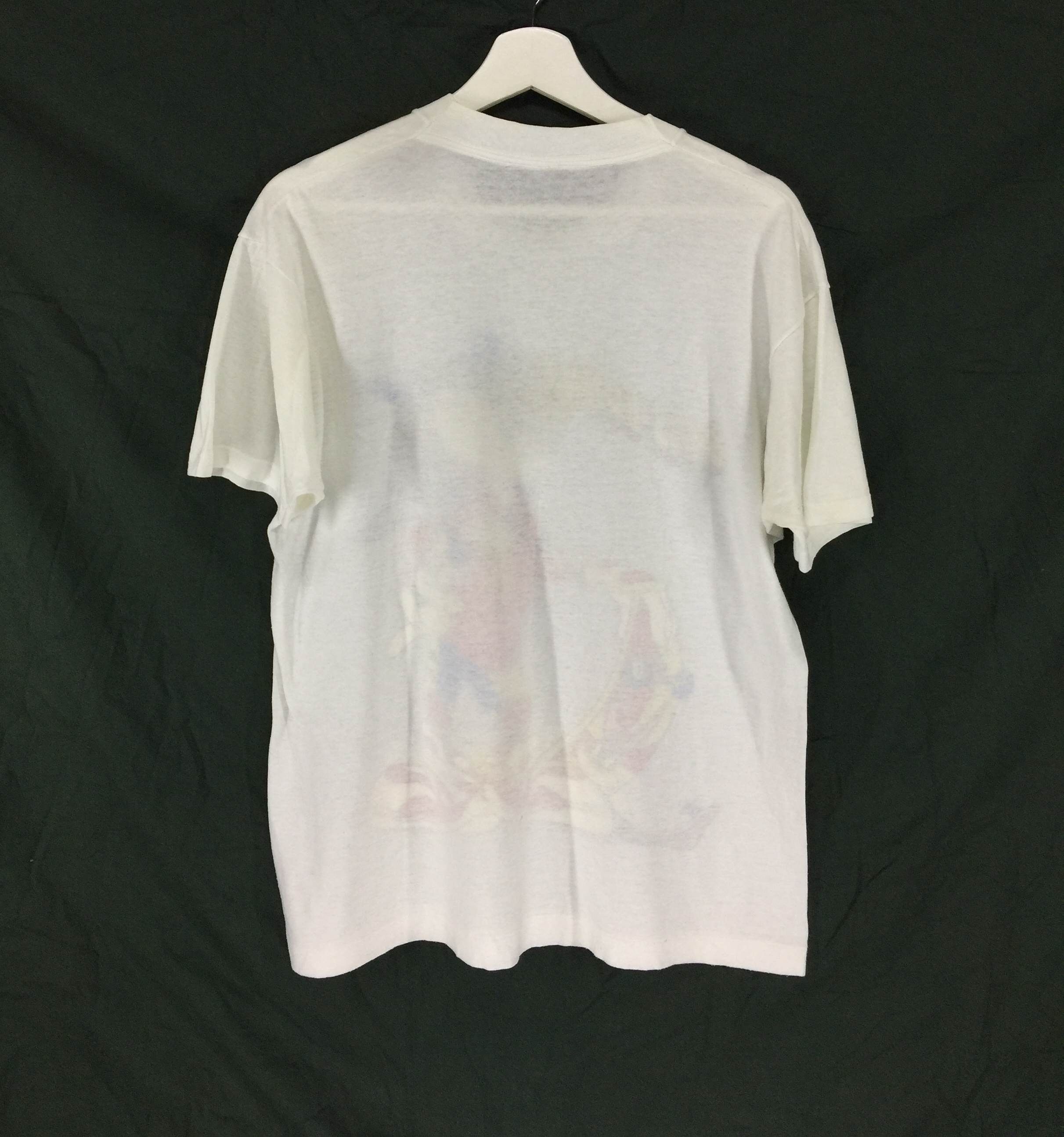 Santa Cruz Skateboards × Vintage × Warner Bros Bugs bunny skate vintage 80s paperthin tshirt Size US M / EU 48-50 / 2 - 2 Thumbnail