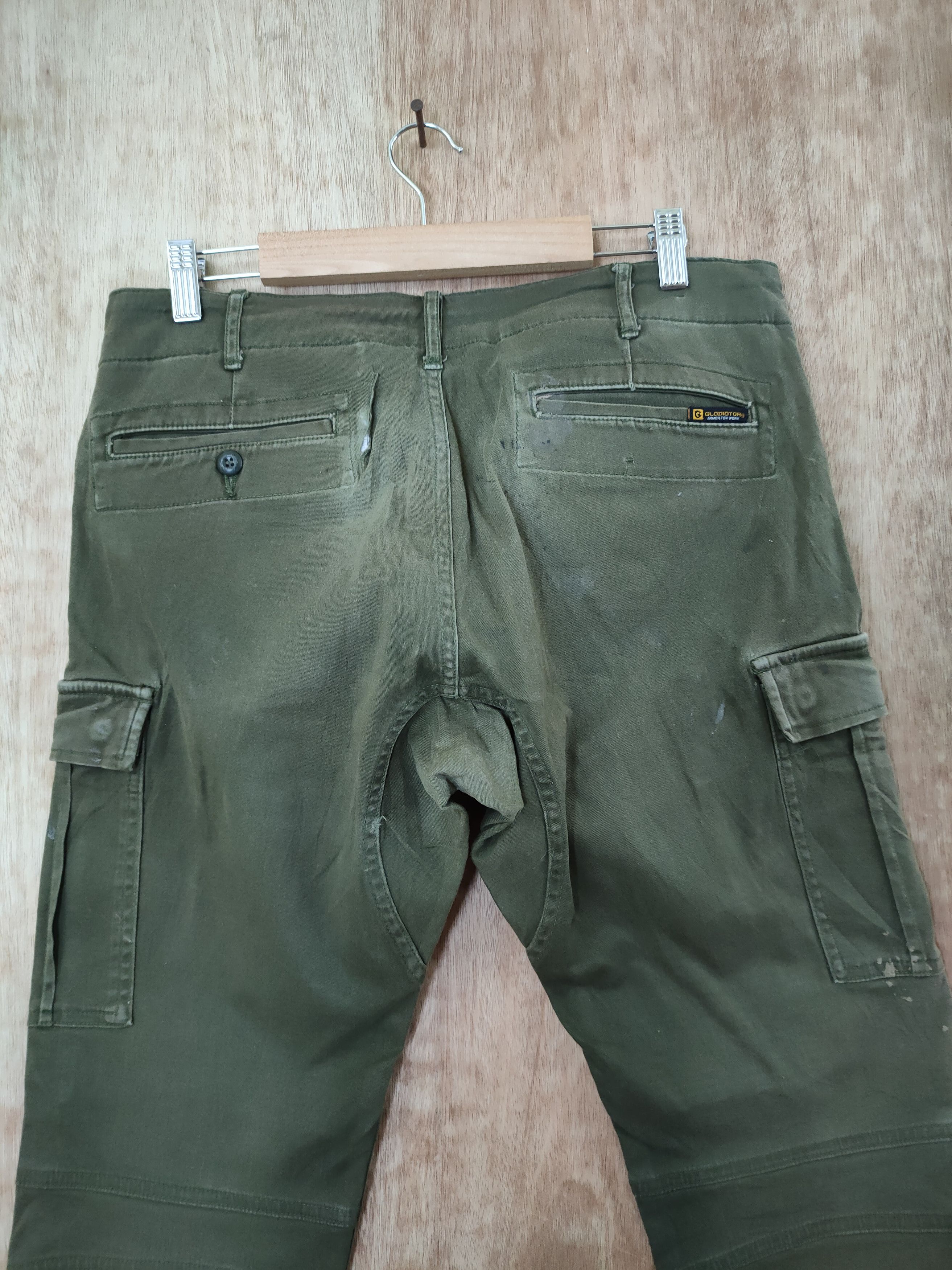 Japanese Brand DL Gladiotor utility streetwear vintage Cargo pants #46-400 Size US 32 / EU 48 - 7 Thumbnail