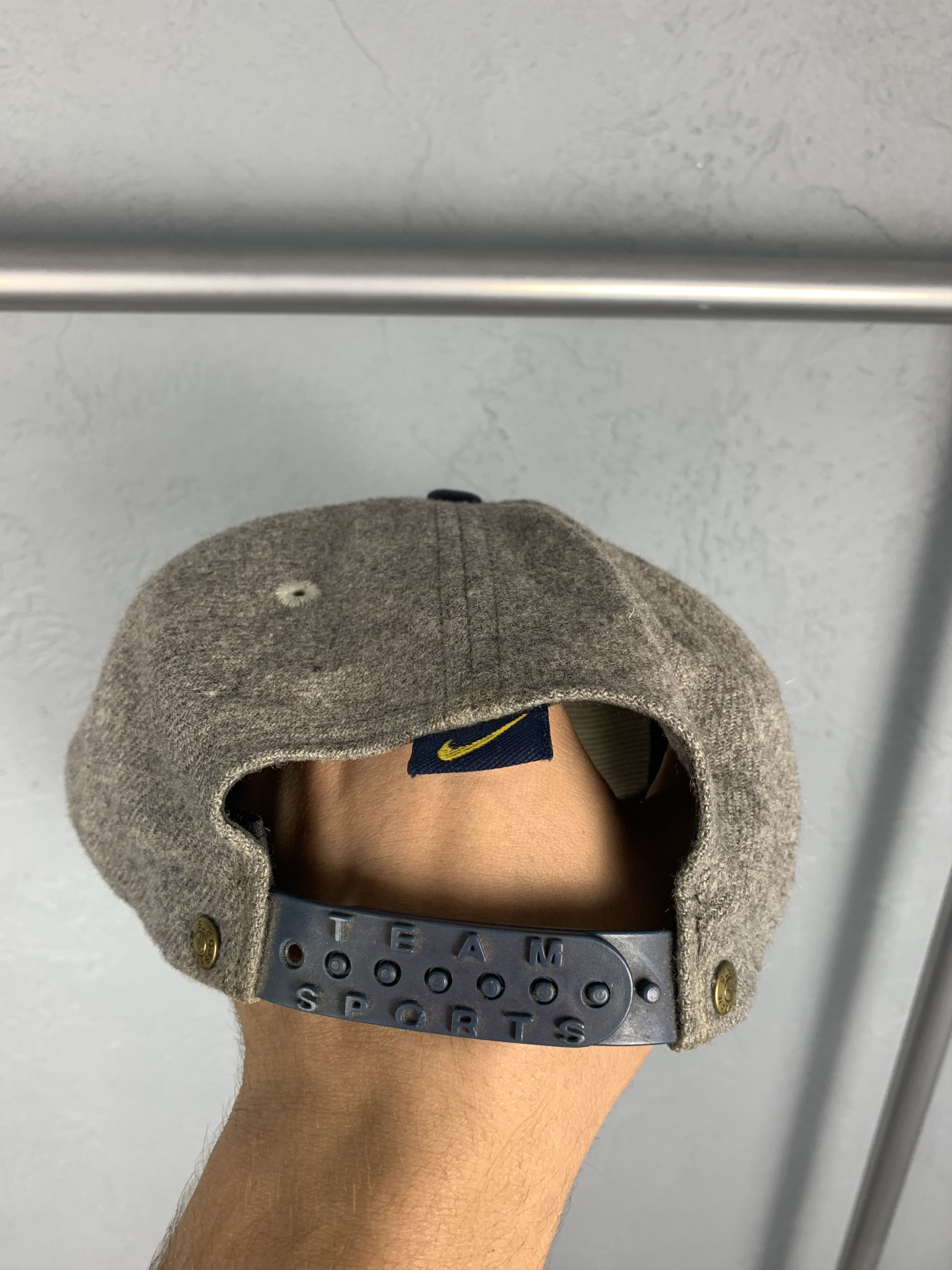 Nike × Vintage Nike 90s Vintage Hat Cap Swoosh Size ONE SIZE - 3 Thumbnail