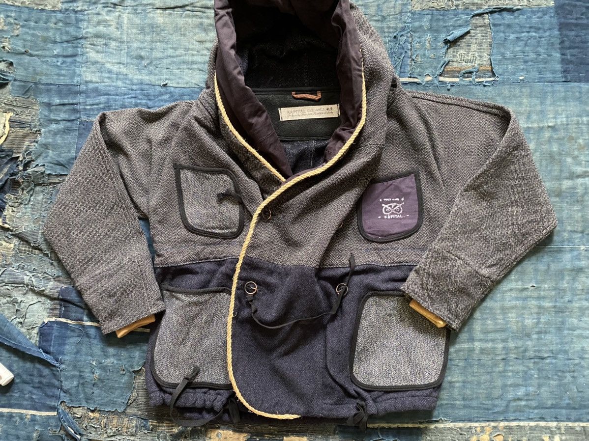 Kapital × Kapital Kountry kapital beach cross 2 tone ring coat Size US S / EU 44-46 / 1 - 2 Thumbnail