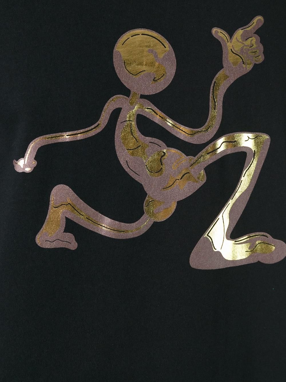JW Anderson S-M-L Mercury Man Tee in Black Size US M / EU 48-50 / 2 - 2 Thumbnail