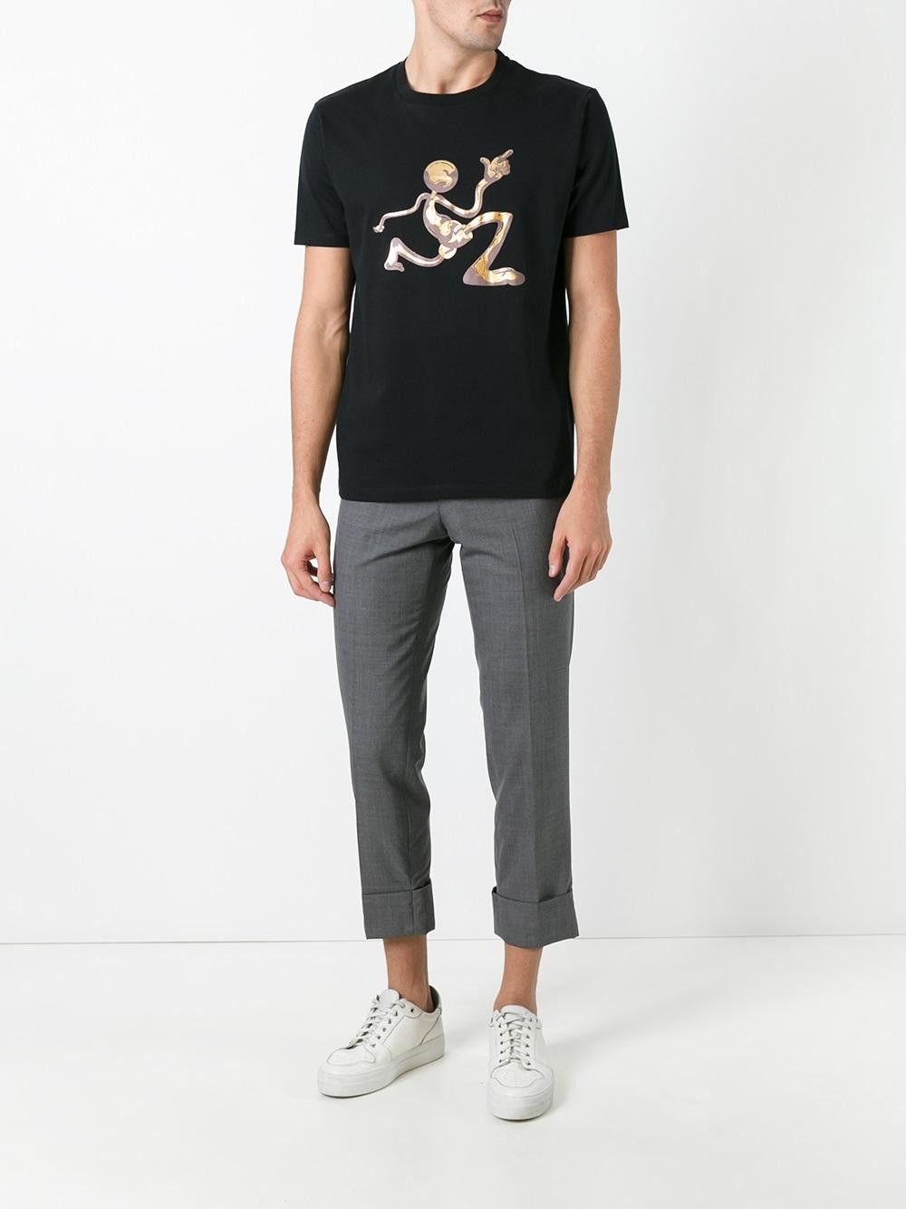 JW Anderson S-M-L Mercury Man Tee in Black Size US M / EU 48-50 / 2 - 3 Thumbnail