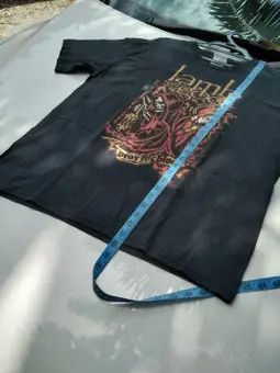 Band Tees × Vintage VINTAGE LAMB OF GOD 'PRAY FOR BLOOD' Size US L / EU 52-54 / 3 - 11 Thumbnail