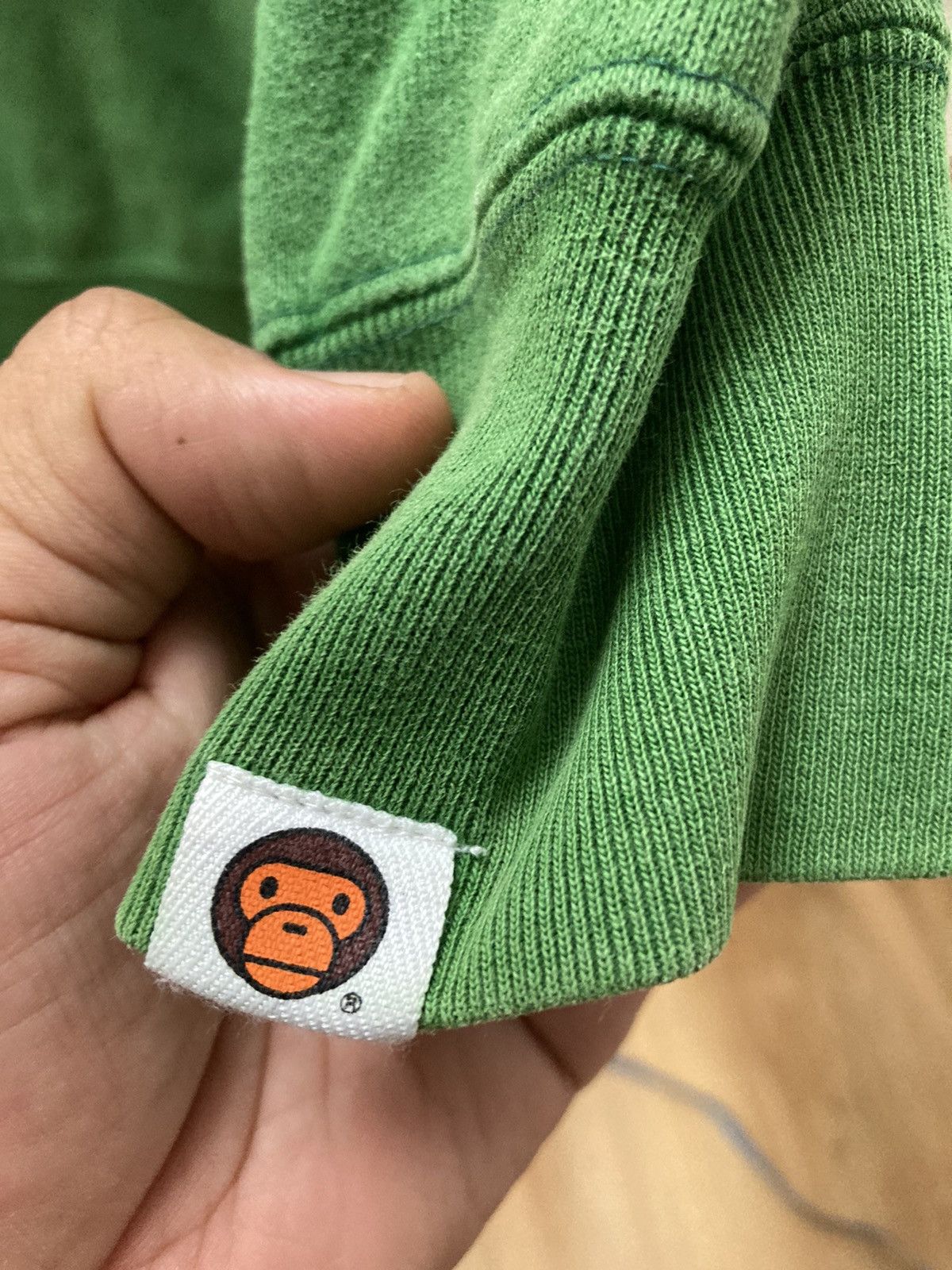 Bape × Vintage Vintage bathing ape buzy work sweaters Size US L / EU 52-54 / 3 - 10 Thumbnail