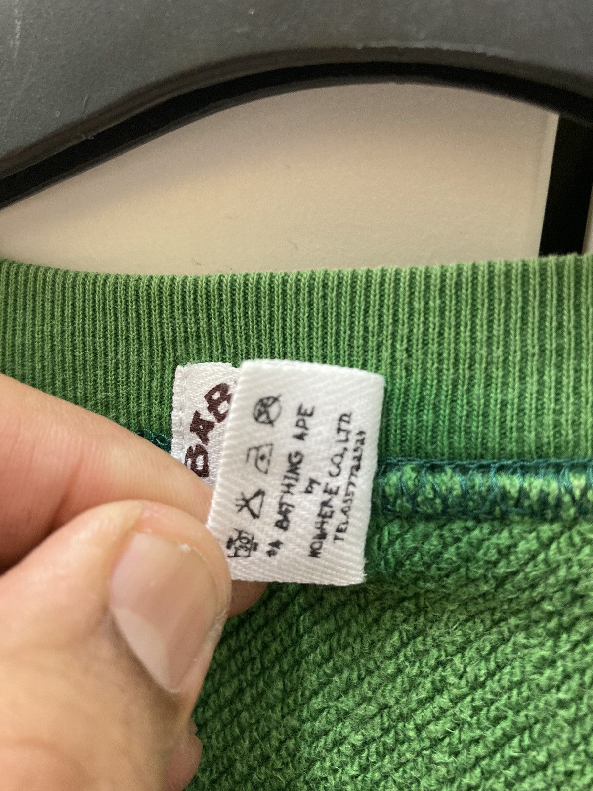 Bape × Vintage Vintage bathing ape buzy work sweaters Size US L / EU 52-54 / 3 - 5 Thumbnail