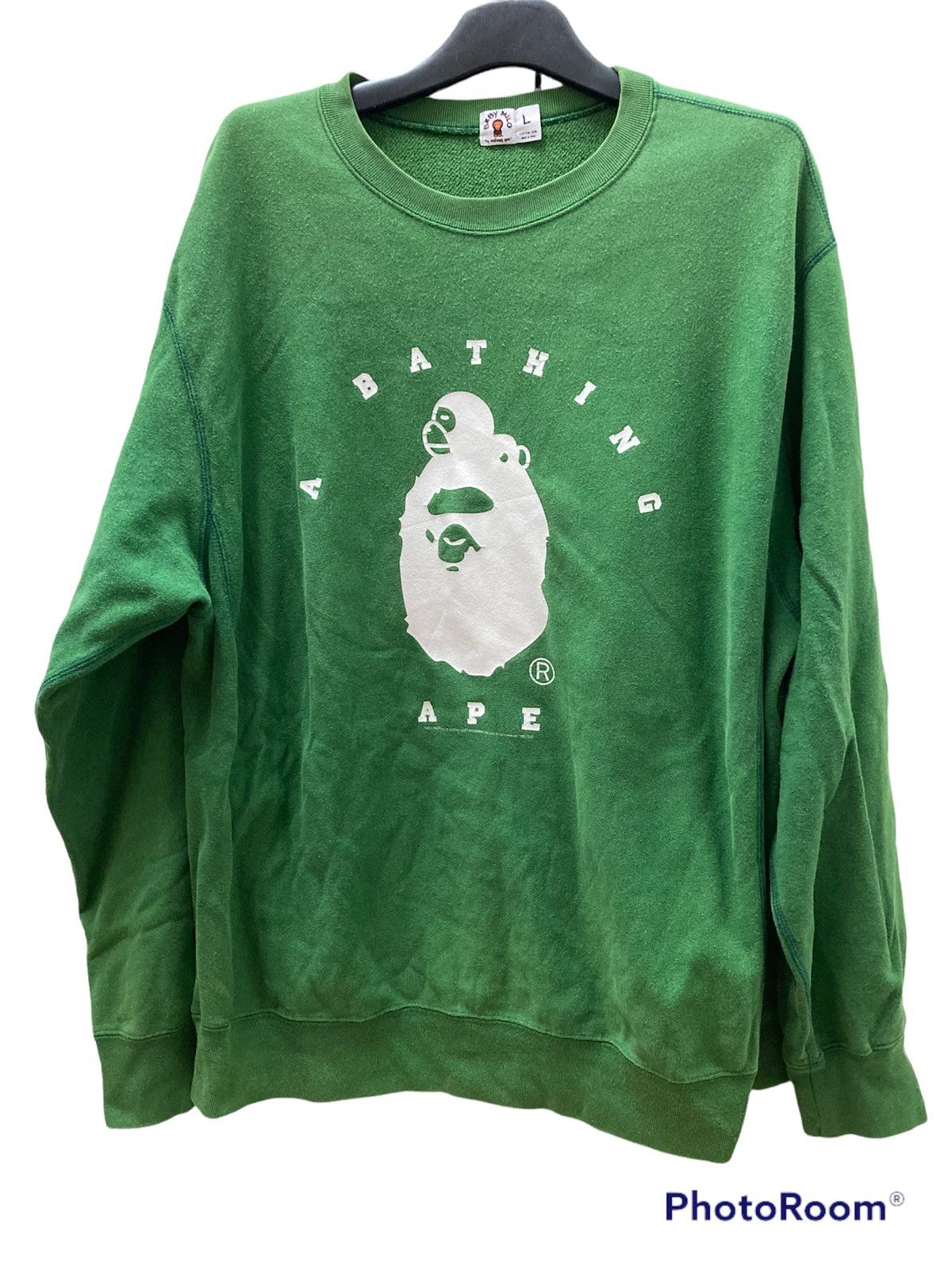 Bape × Vintage Vintage bathing ape buzy work sweaters Size US L / EU 52-54 / 3 - 1 Thumbnail