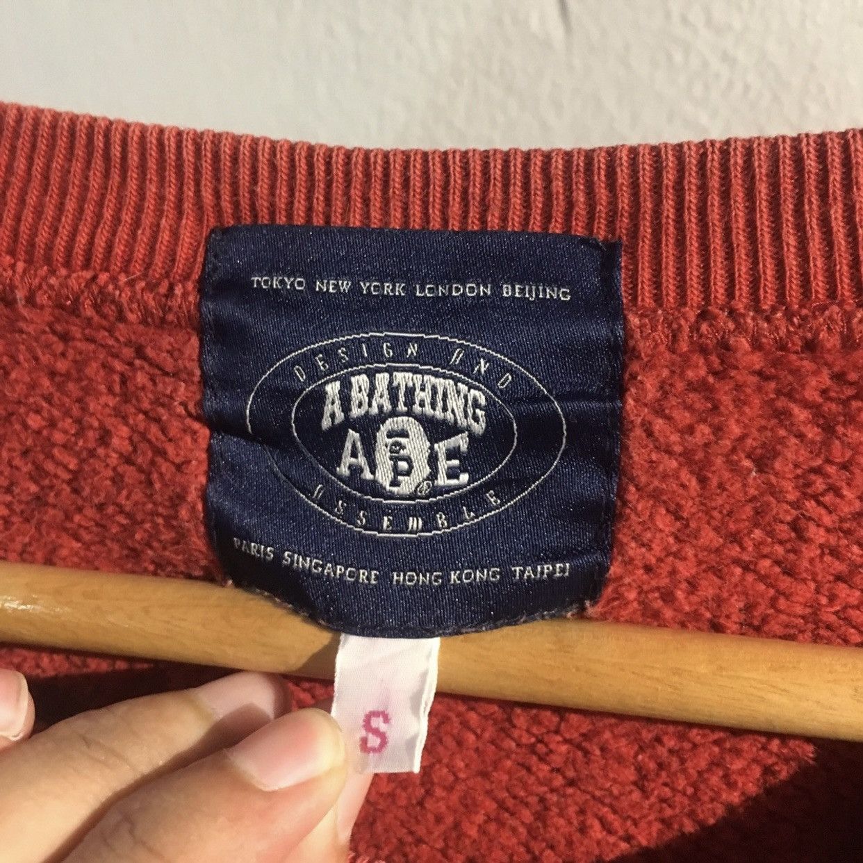 Bape Teen Apes Crewneck Size ONE SIZE - 5 Thumbnail