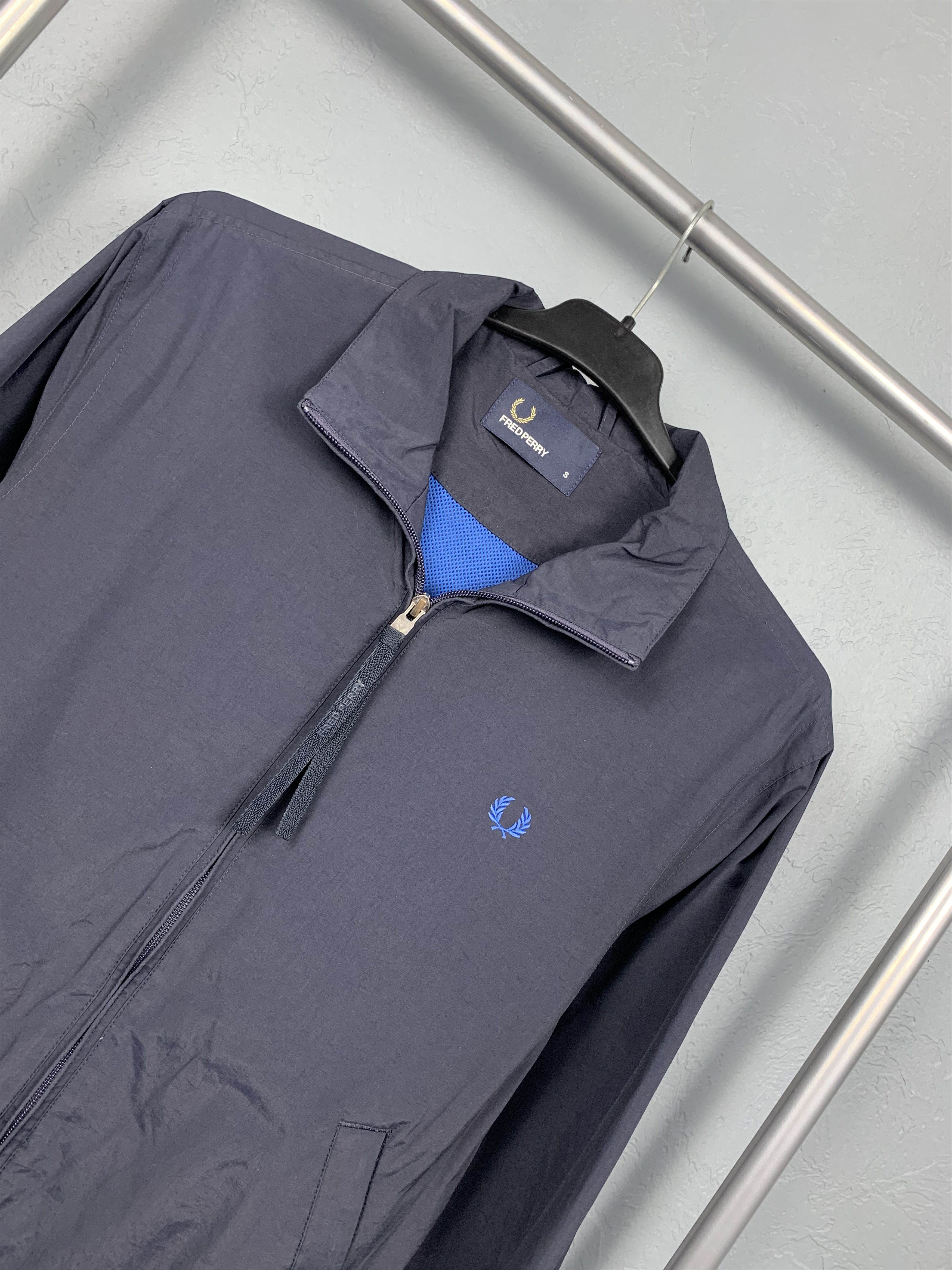 Fred Perry × Vintage Fred Perry Vintage Mens Nylon Jacket Size US S / EU 44-46 / 1 - 2 Thumbnail