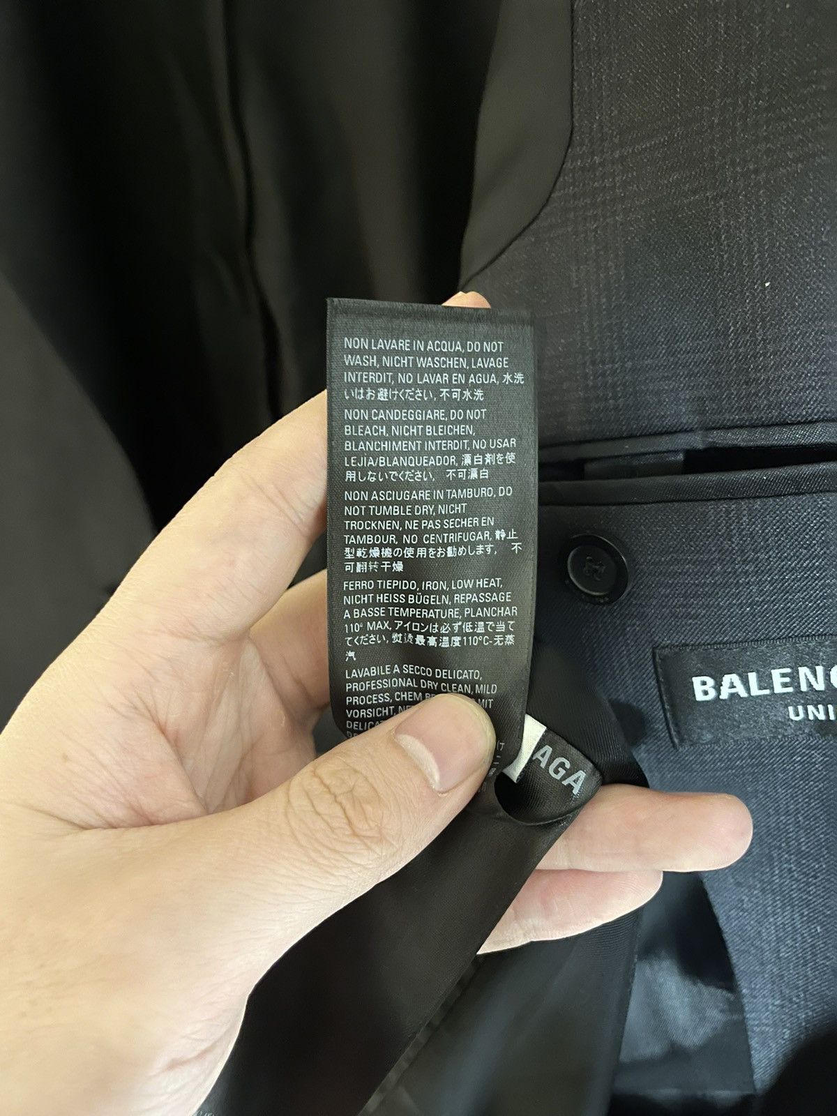 Balenciaga Balenciaga 21ss oversized blazer Size 50L - 4 Thumbnail