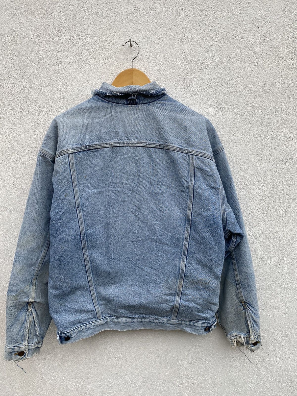 Carhartt Vintage Carhartt Detroit Chore lined blanket trucker jacket Size US L / EU 52-54 / 3 - 2 Thumbnail