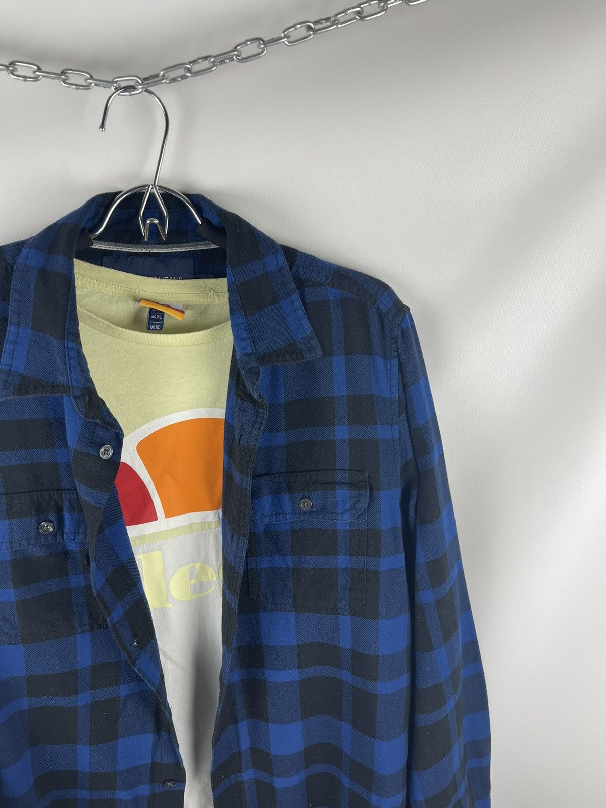 Calvin Klein × Flannel Calvin Klein blue checkered flannel travis Scott shirt Size US M / EU 48-50 / 2 - 4 Thumbnail