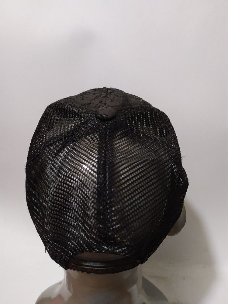 Other 🔥Black Star Sparkling Skull Hats Punk Bondage Design Size ONE SIZE - 6 Thumbnail