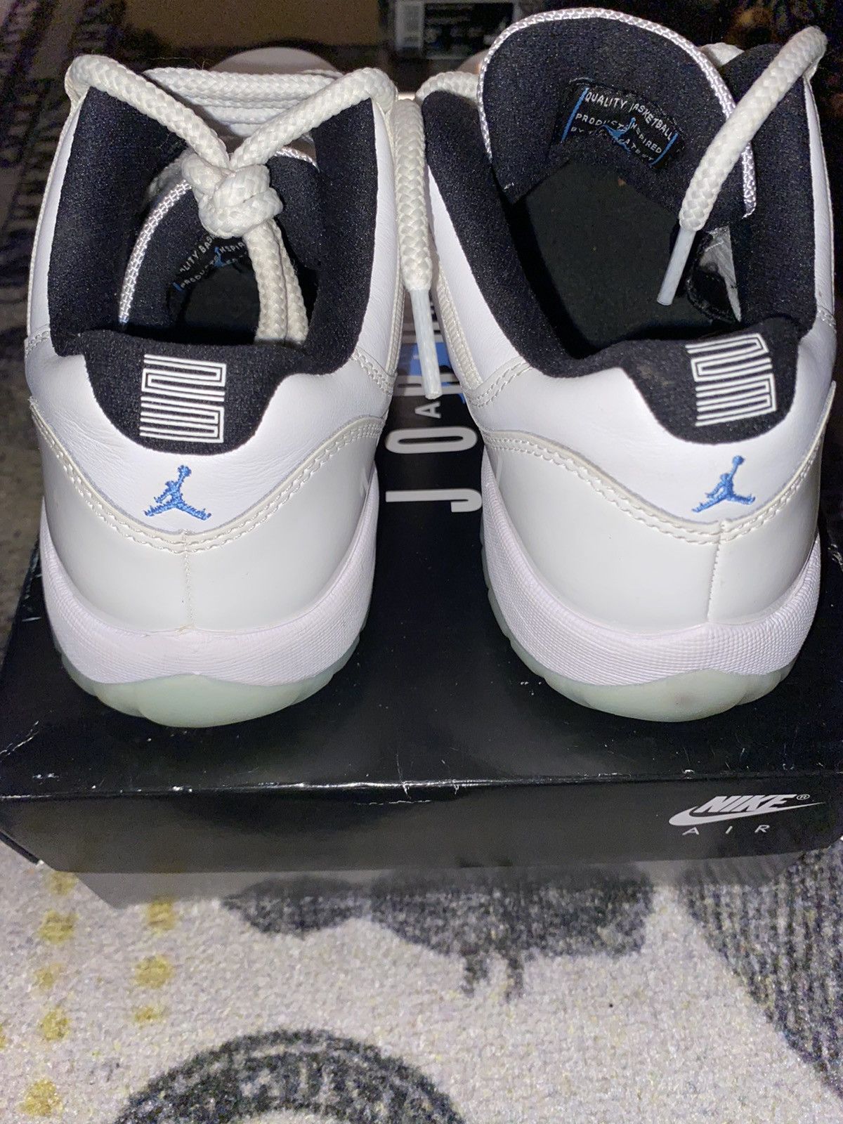 Jordan Brand × Nike Jordan 11 Retro Low Legend Blue (7Y Grade School) Size US 8.5 / IT 38.5 - 4 Thumbnail