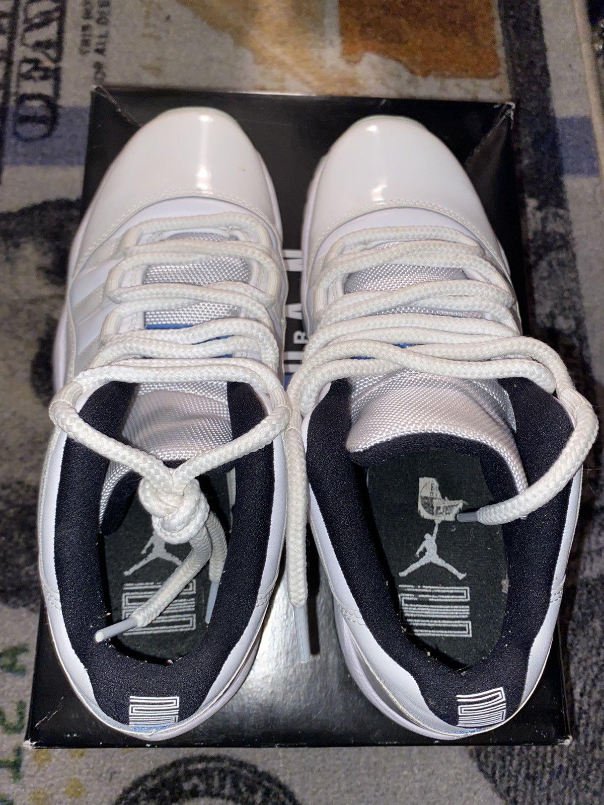 Jordan Brand × Nike Jordan 11 Retro Low Legend Blue (7Y Grade School) Size US 8.5 / IT 38.5 - 5 Thumbnail