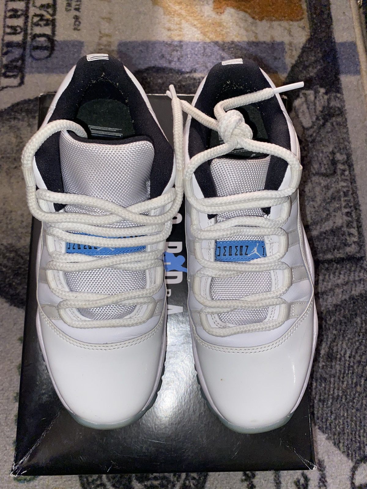 Jordan Brand × Nike Jordan 11 Retro Low Legend Blue (7Y Grade School) Size US 8.5 / IT 38.5 - 3 Thumbnail