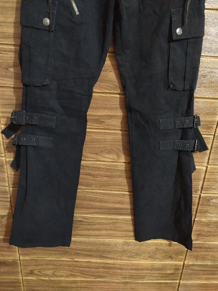 Japanese Brand 🔥CUSTOM CULTURE Bondage Cargo Tactical Multipocket Pants Size US 30 / EU 46 - 3 Thumbnail