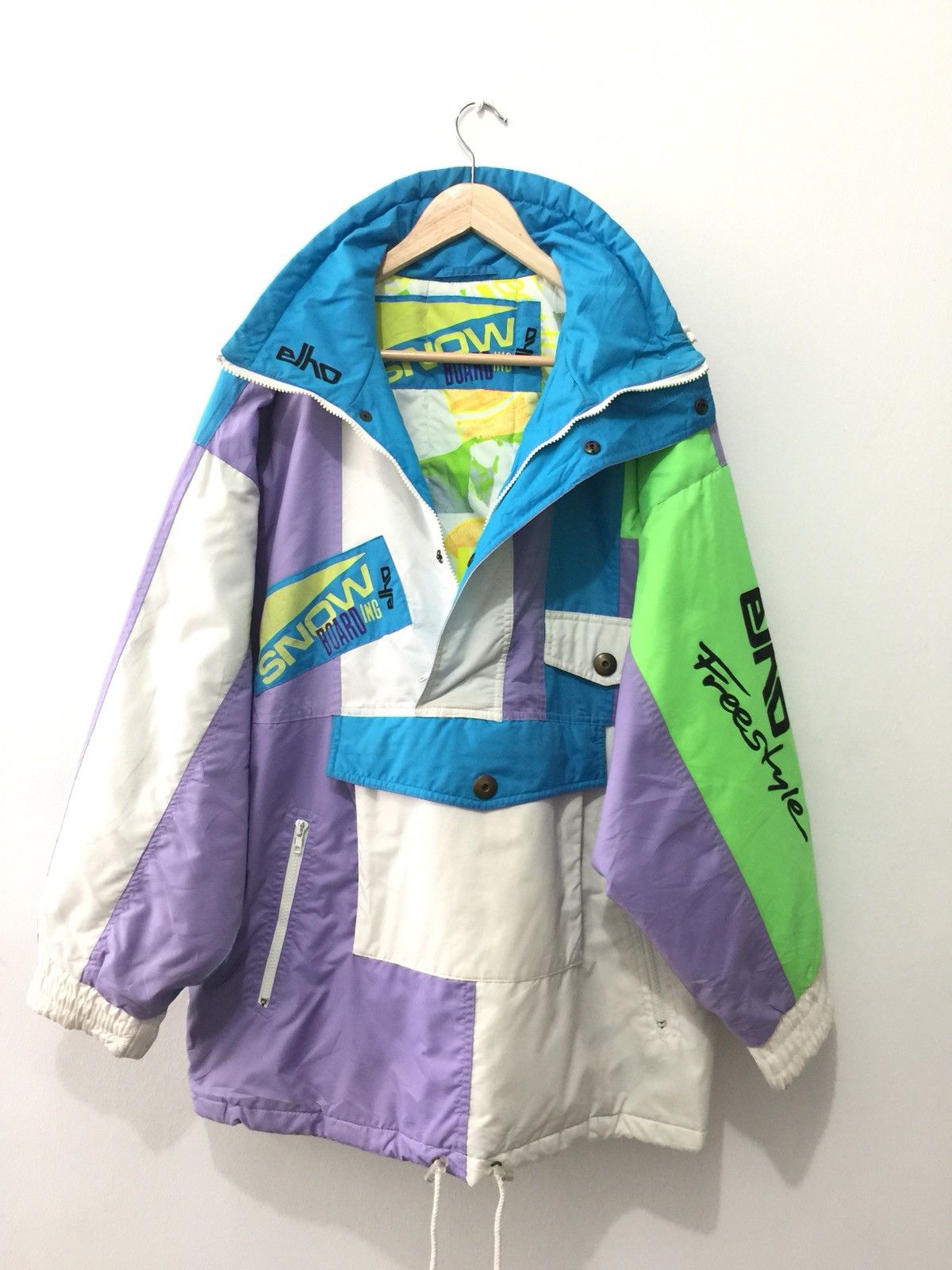 Japanese Brand Snow Boarding Elho Ski Jacket #Gorpcore or #Archive Size US L / EU 52-54 / 3 - 4 Thumbnail