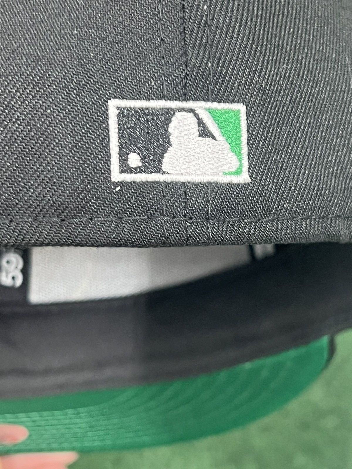 MLB Stone Island Seattle Mariners 40th Year Patch Fitted Hat Size ONE SIZE - 7 Thumbnail