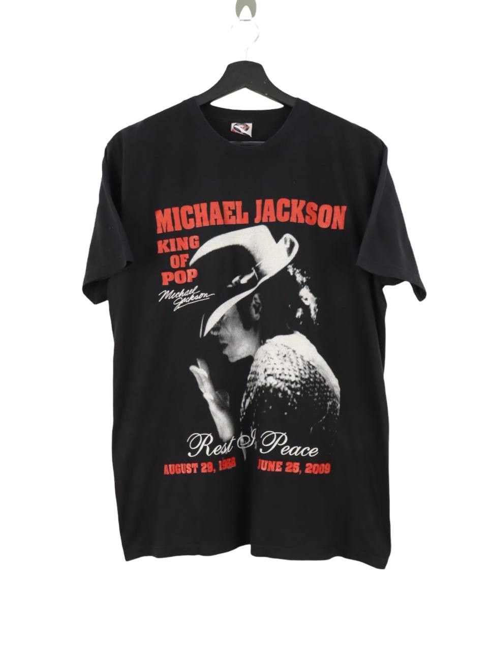 Michael Jackson Michael Jackson 'King of Pop' Rest in Peace Memorial Size US S / EU 44-46 / 1 - 3 Thumbnail