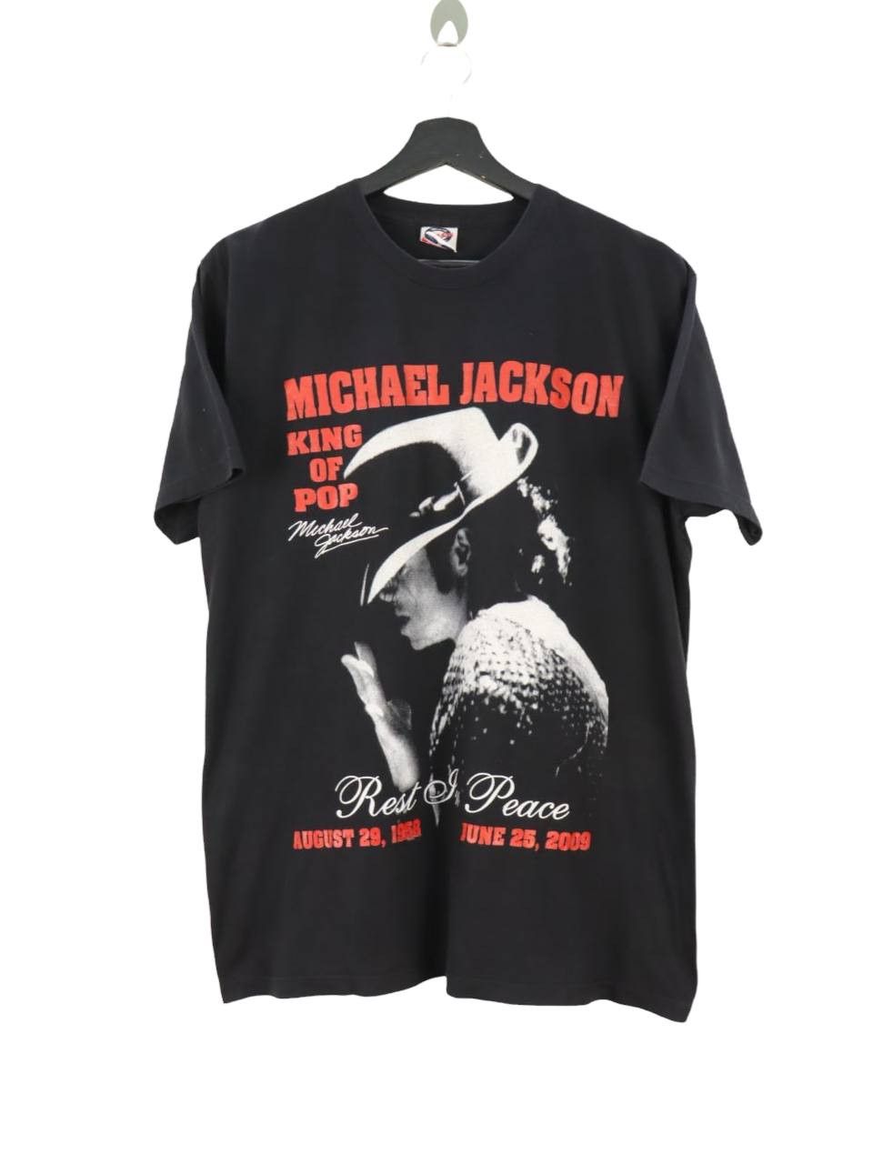 Michael Jackson Michael Jackson 'King of Pop' Rest in Peace Memorial Size US S / EU 44-46 / 1 - 1 Thumbnail