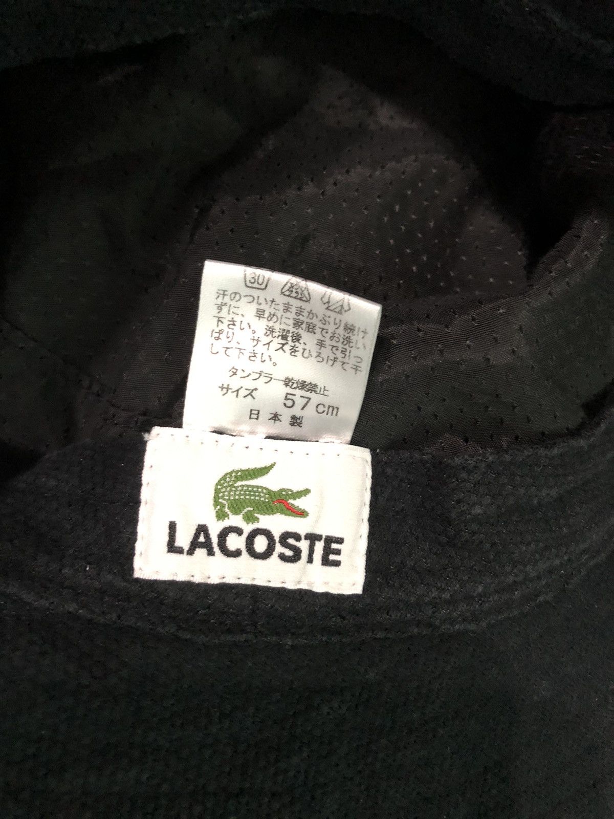 Lacoste Lacoste Bucket Hat Cap Size ONE SIZE - 4 Thumbnail