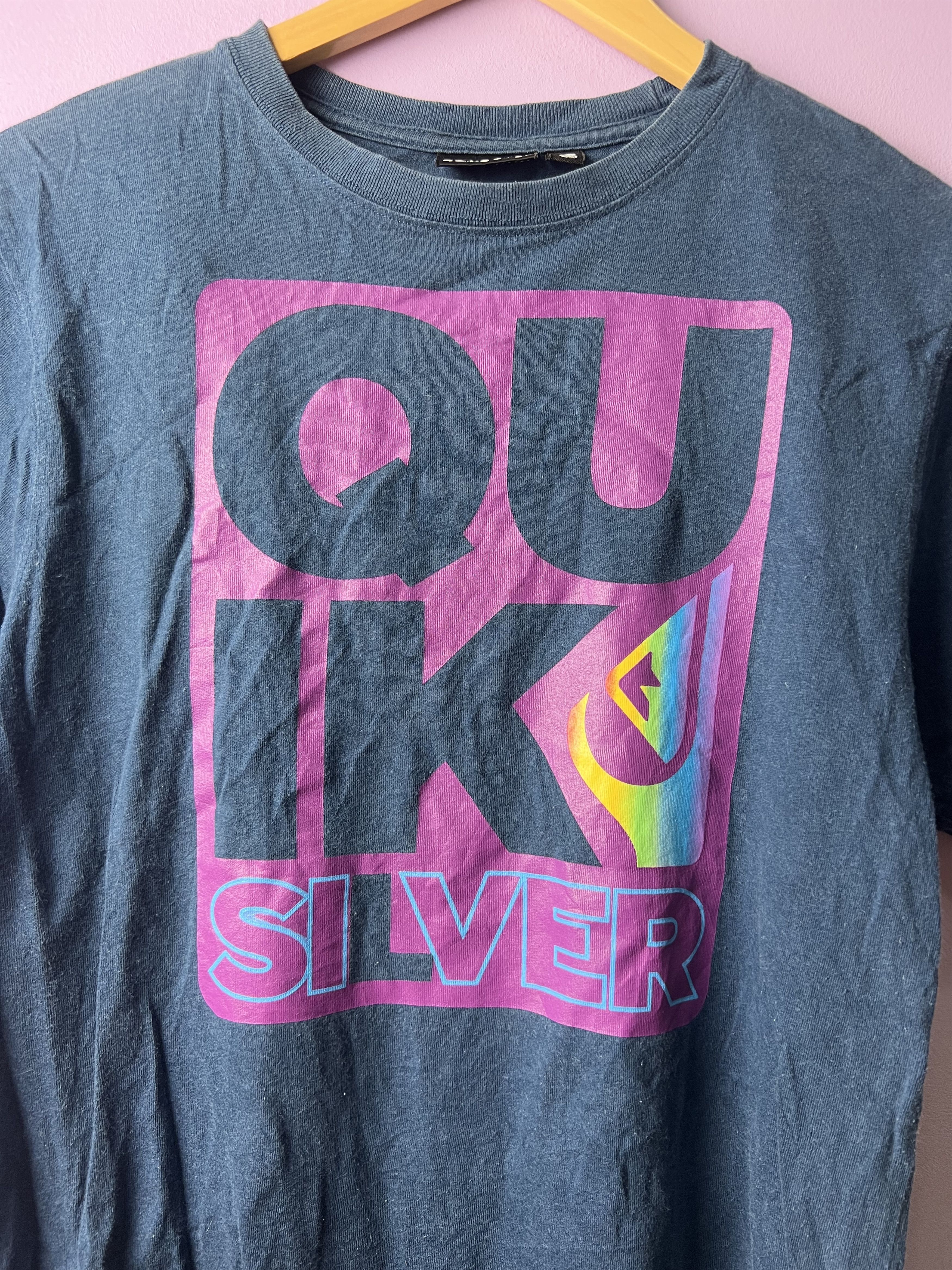Quiksilver 🔥Vintage Quiksilver Big Spellout Tees Size US S / EU 44-46 / 1 - 6 Thumbnail