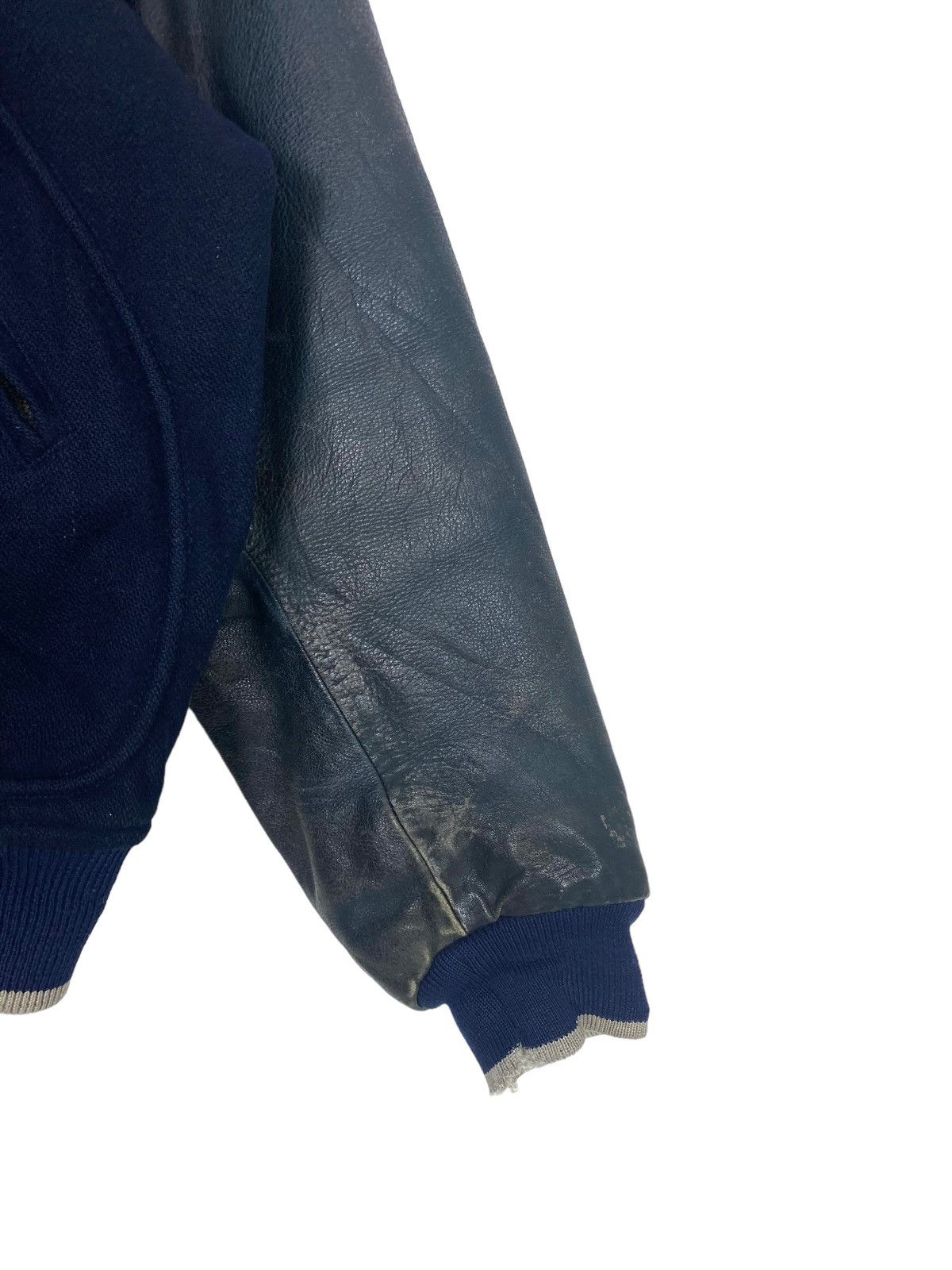 PERSON'S Rare‼️ Vintage Person’s for Men Varsity Leather Wool Jacket Size US L / EU 52-54 / 3 - 13 Thumbnail