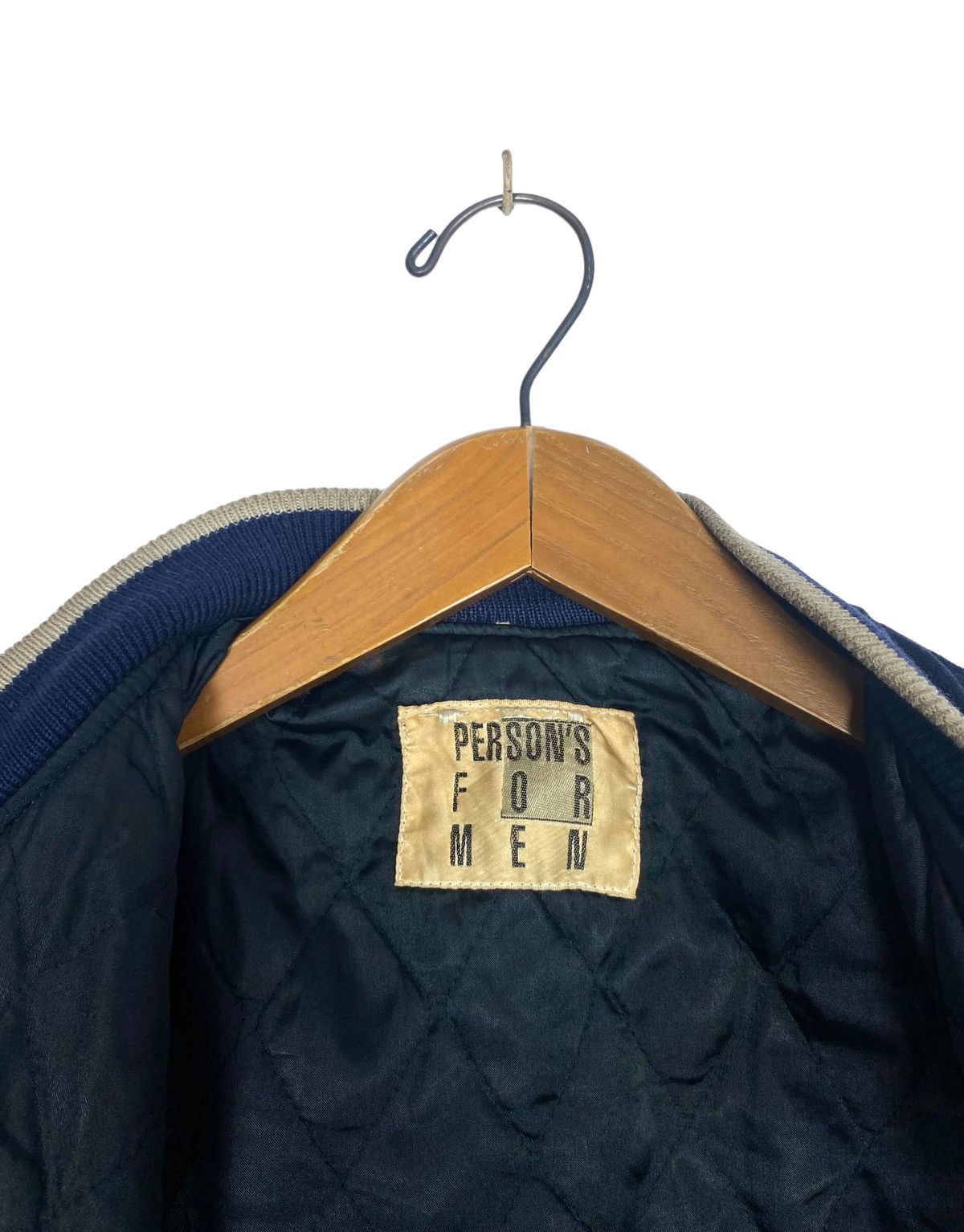 PERSON'S Rare‼️ Vintage Person’s for Men Varsity Leather Wool Jacket Size US L / EU 52-54 / 3 - 9 Thumbnail