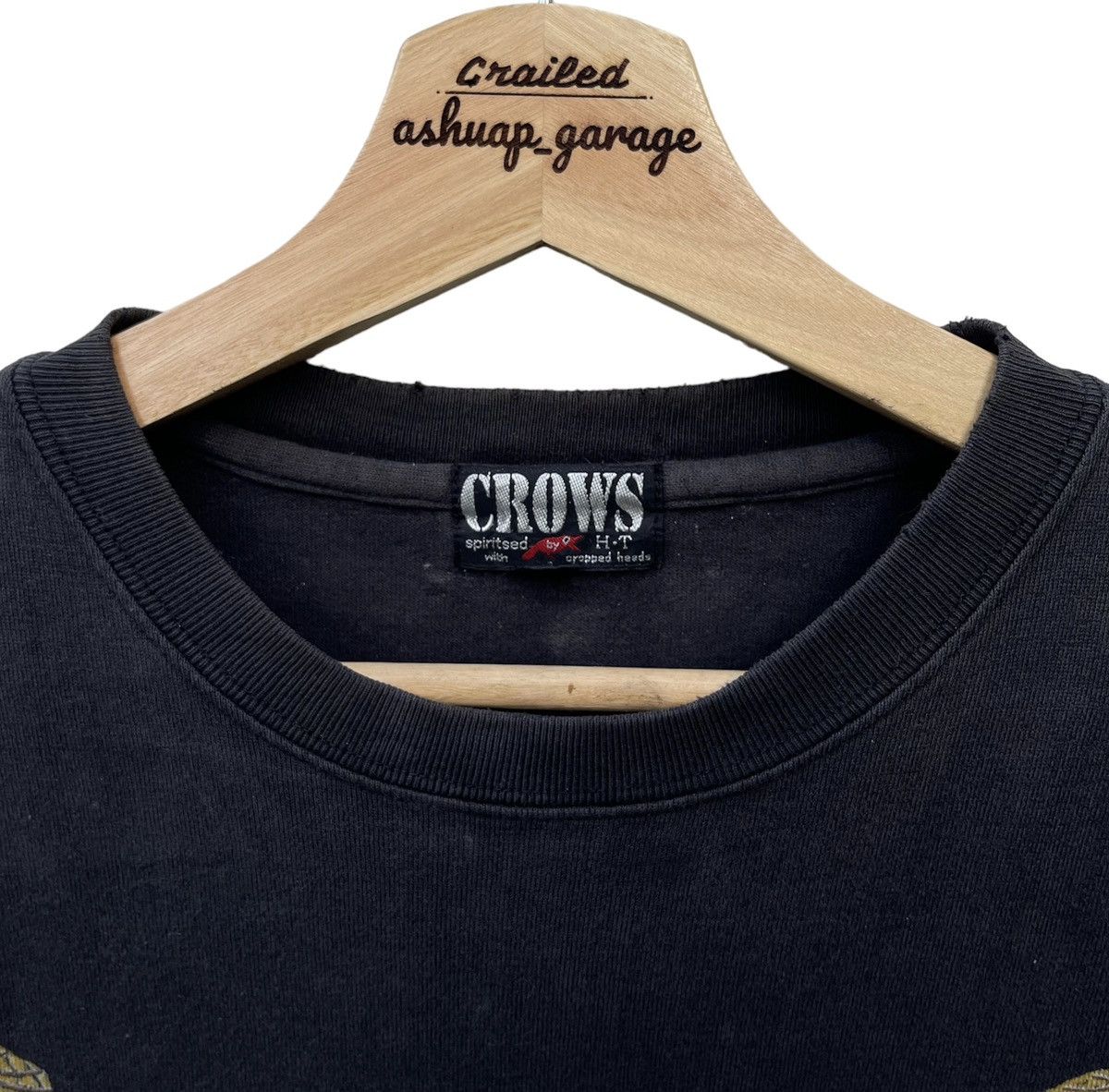 Japanese Brand × Vintage Crows Sukajan Tee Overprinted Size US XS / EU 42 / 0 - 3 Thumbnail