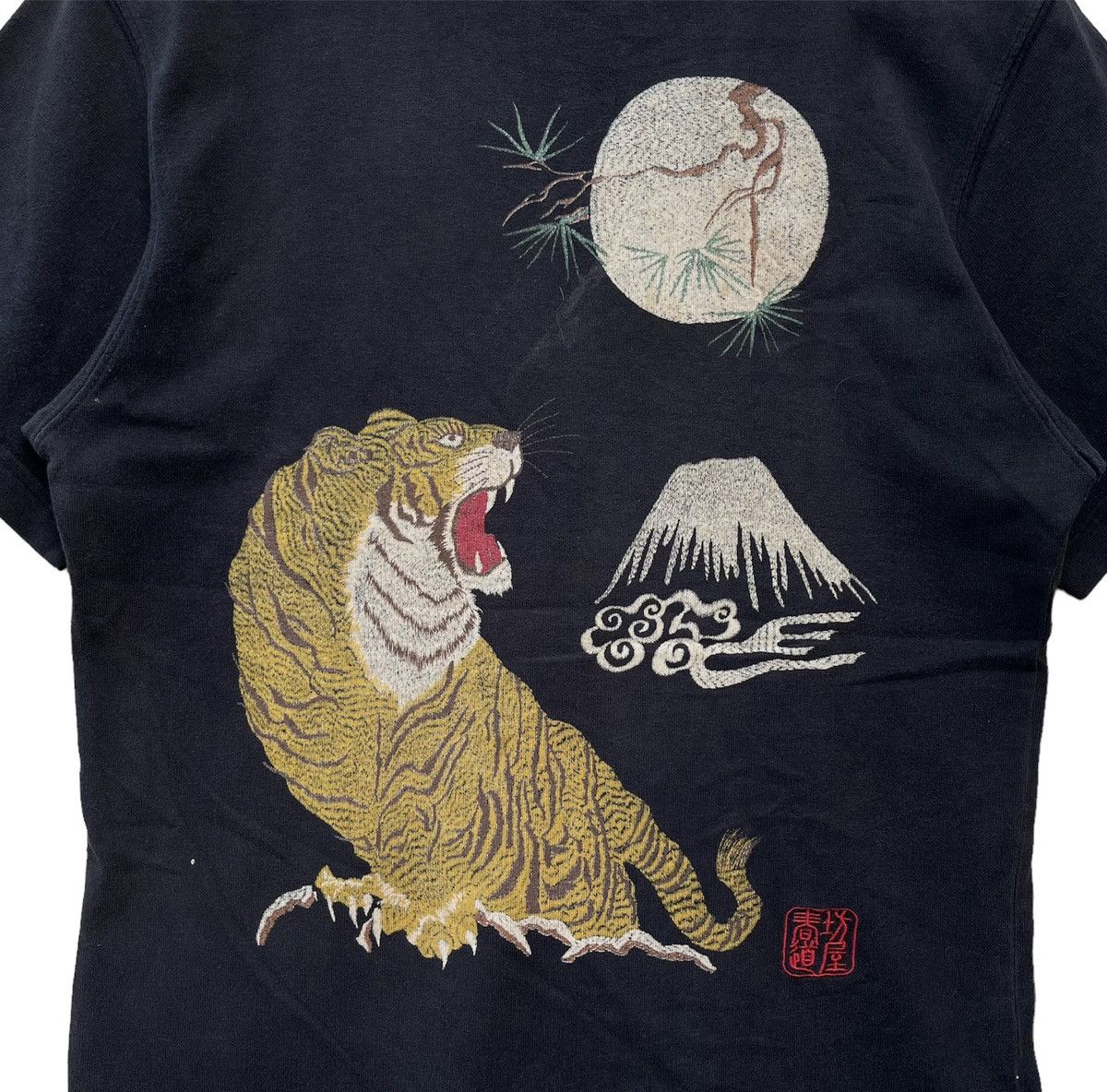 Japanese Brand × Vintage Crows Sukajan Tee Overprinted Size US XS / EU 42 / 0 - 8 Thumbnail