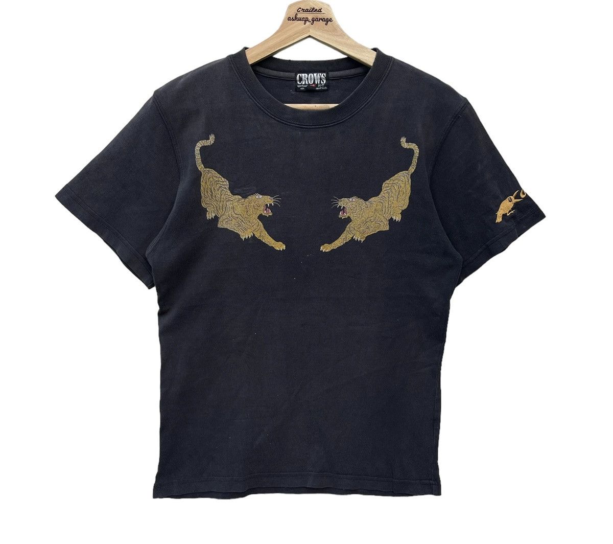 Japanese Brand × Vintage Crows Sukajan Tee Overprinted Size US XS / EU 42 / 0 - 1 Thumbnail